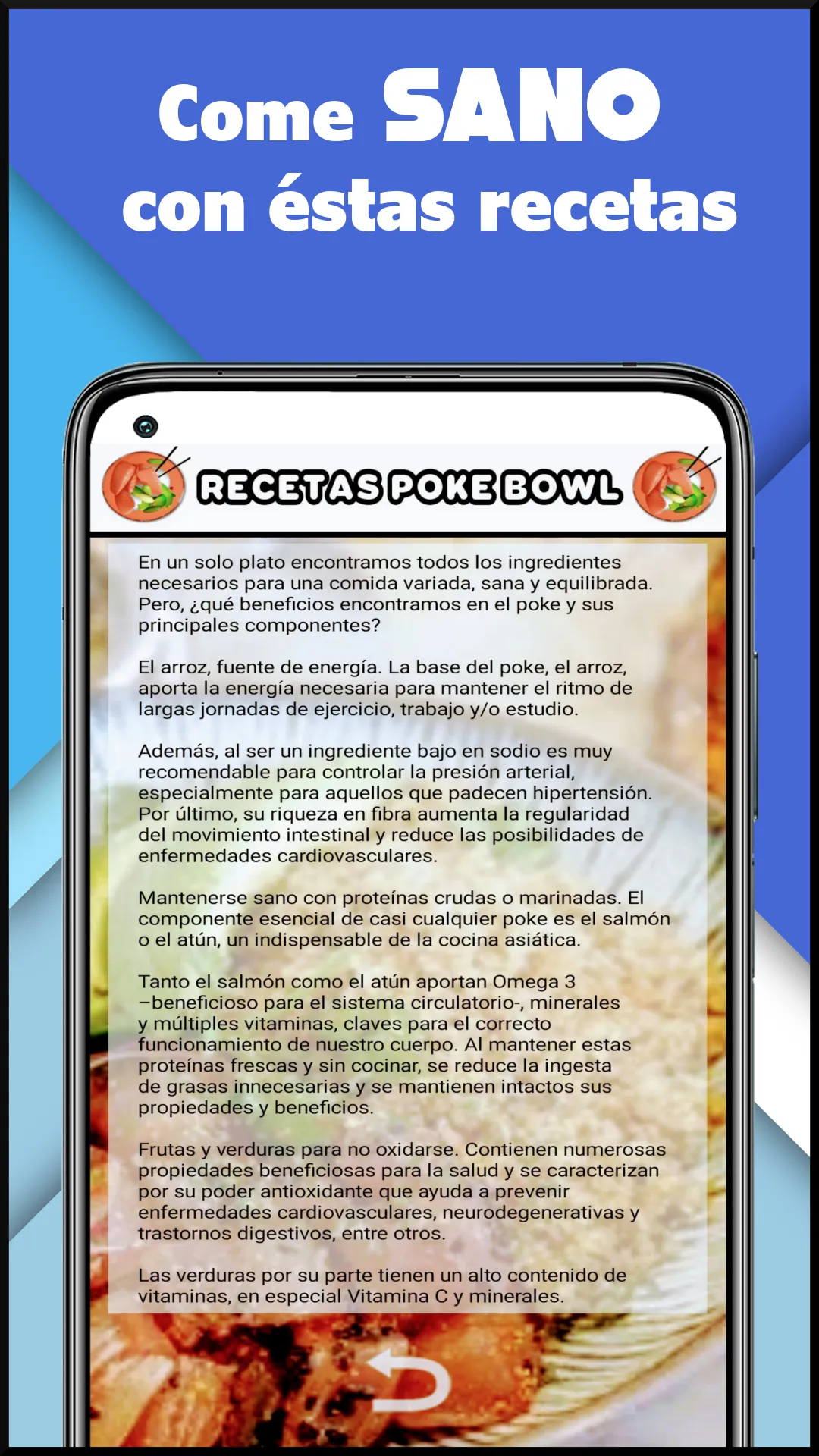 Poke Recetas Bowl | Indus Appstore | Screenshot