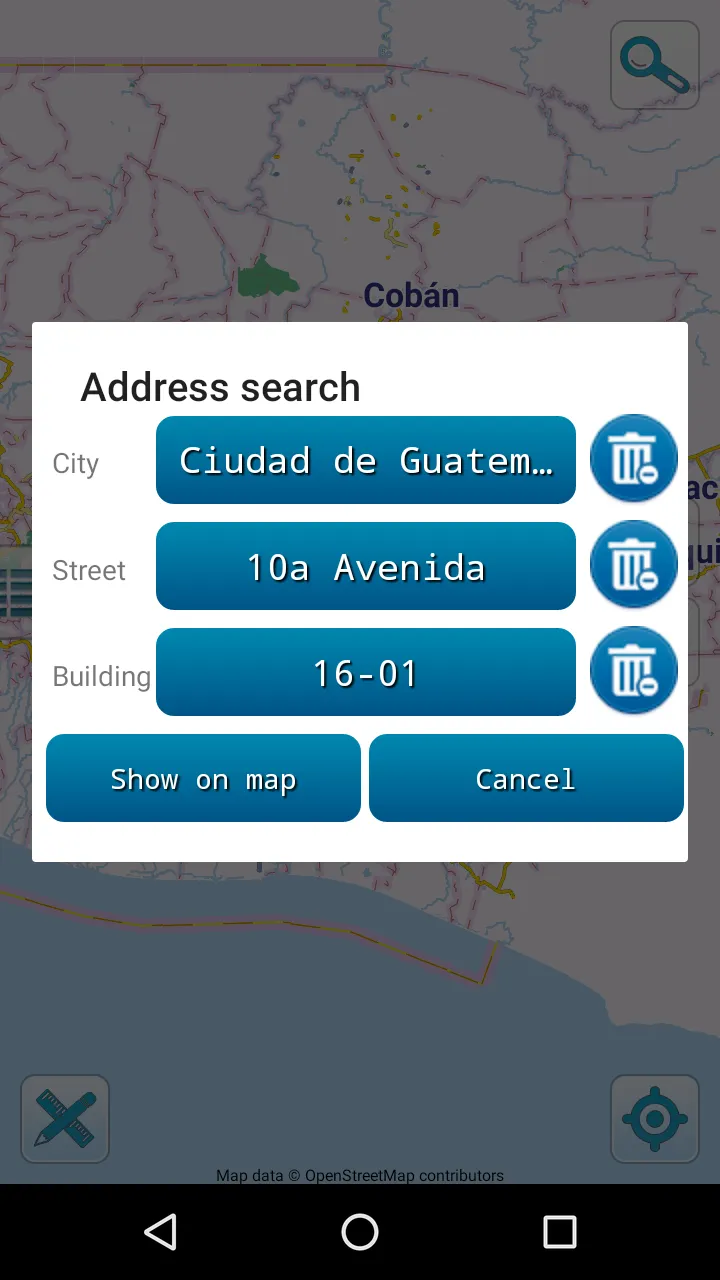 Map of Guatemala offline | Indus Appstore | Screenshot