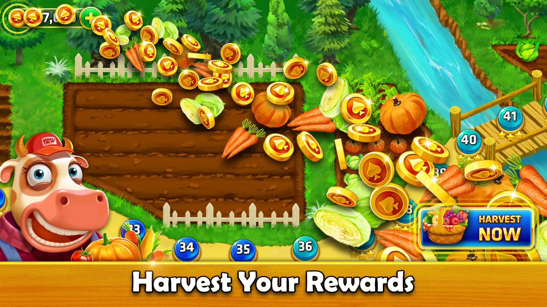 Solitaire Tripeaks - Farm Trip | Indus Appstore | Screenshot