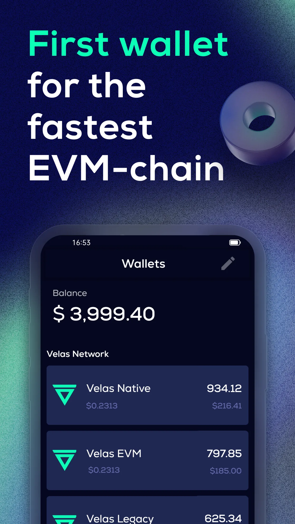 Velas Wallet | Indus Appstore | Screenshot