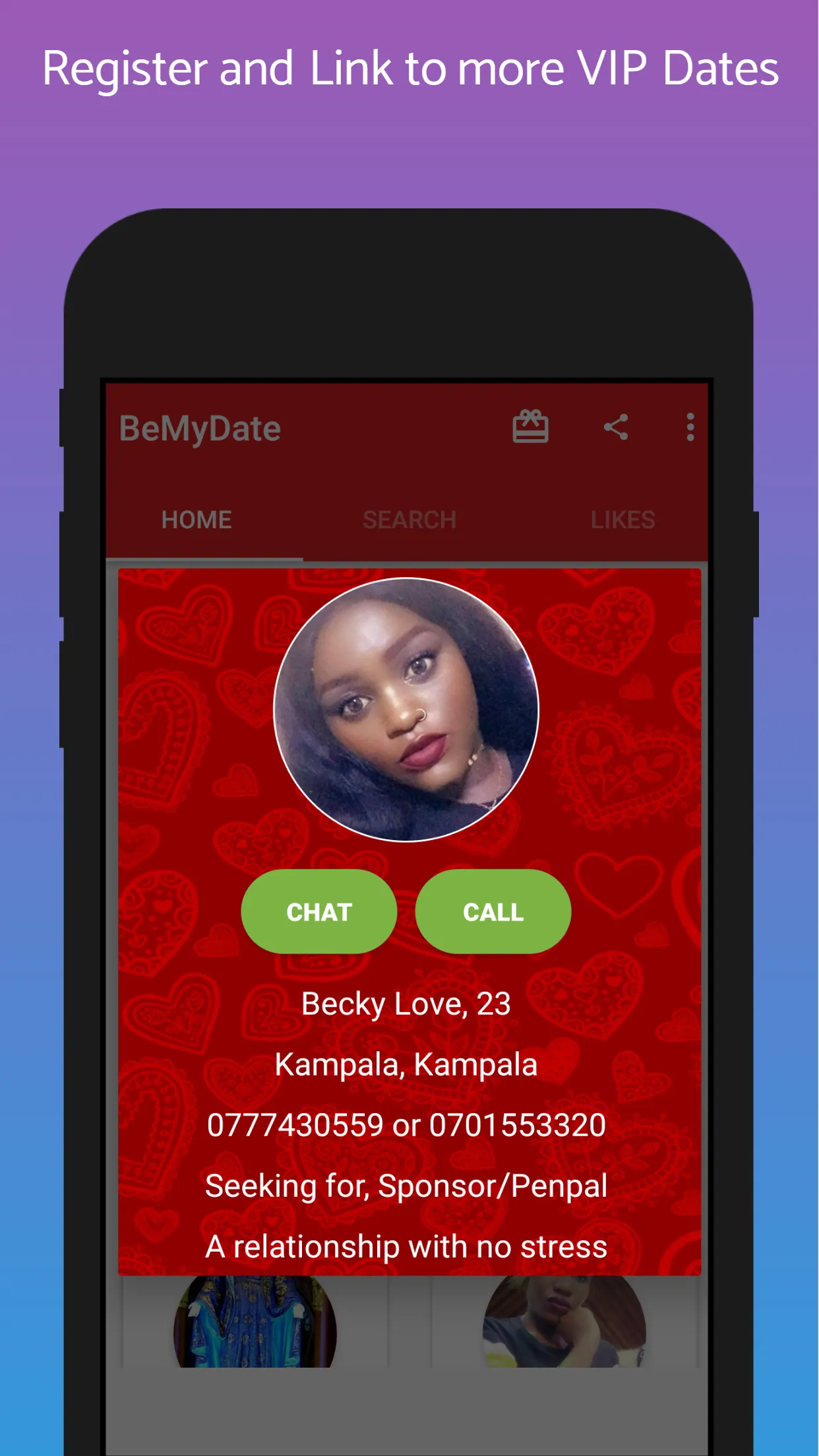 BeMyDate Uganda - Dating App | Indus Appstore | Screenshot