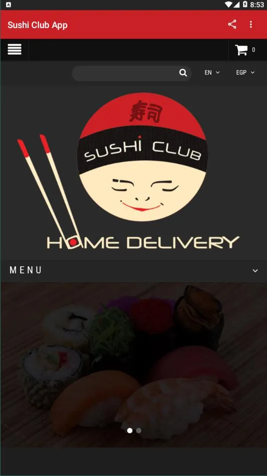 Sushi Club App | Indus Appstore | Screenshot