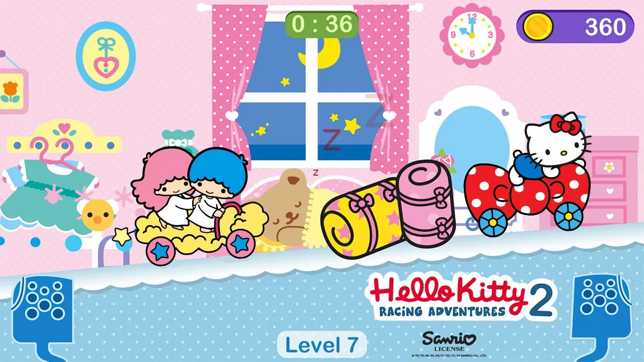 Hello Kitty games - car game | Indus Appstore | Screenshot