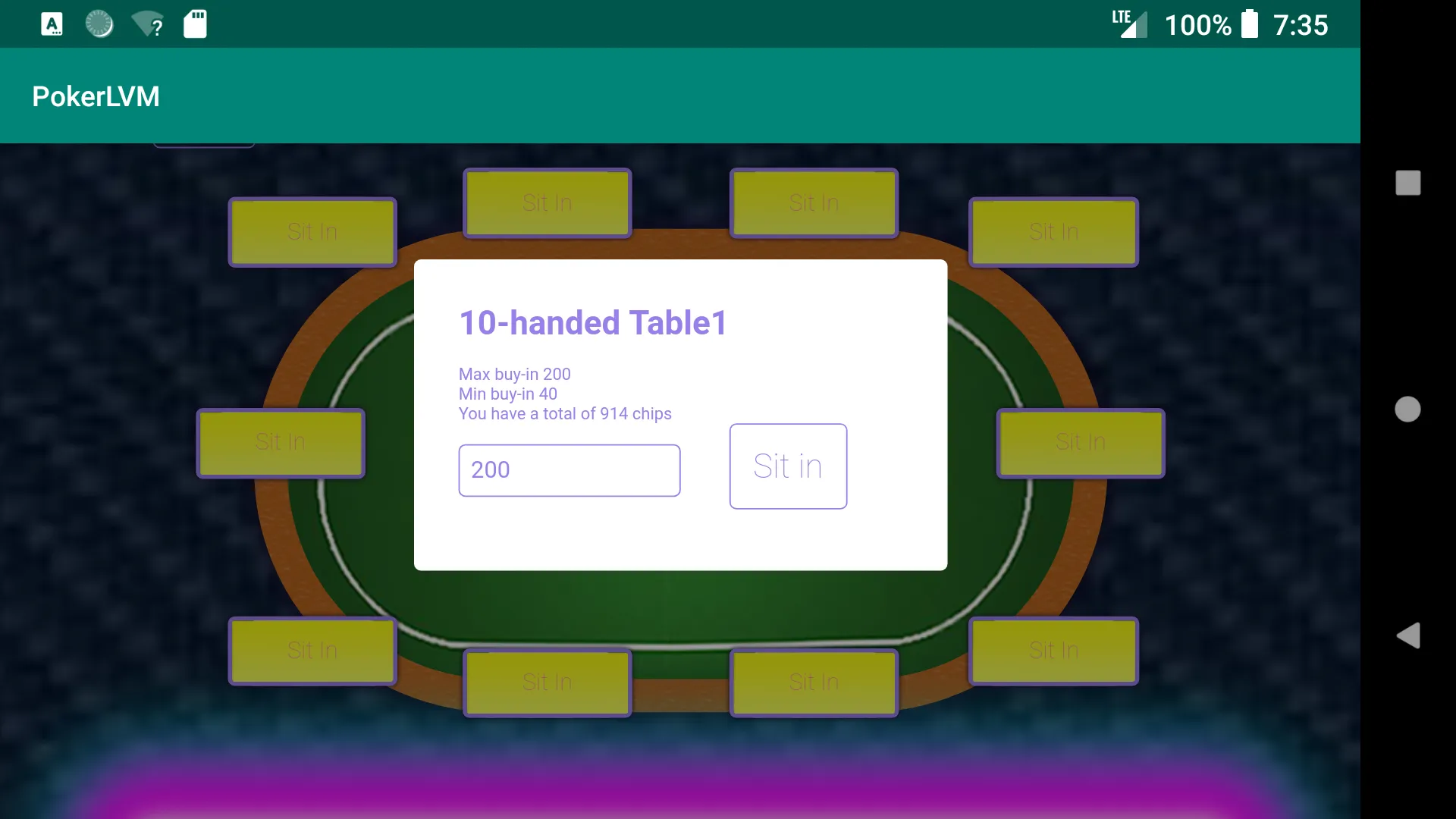 Poker LVM | Indus Appstore | Screenshot