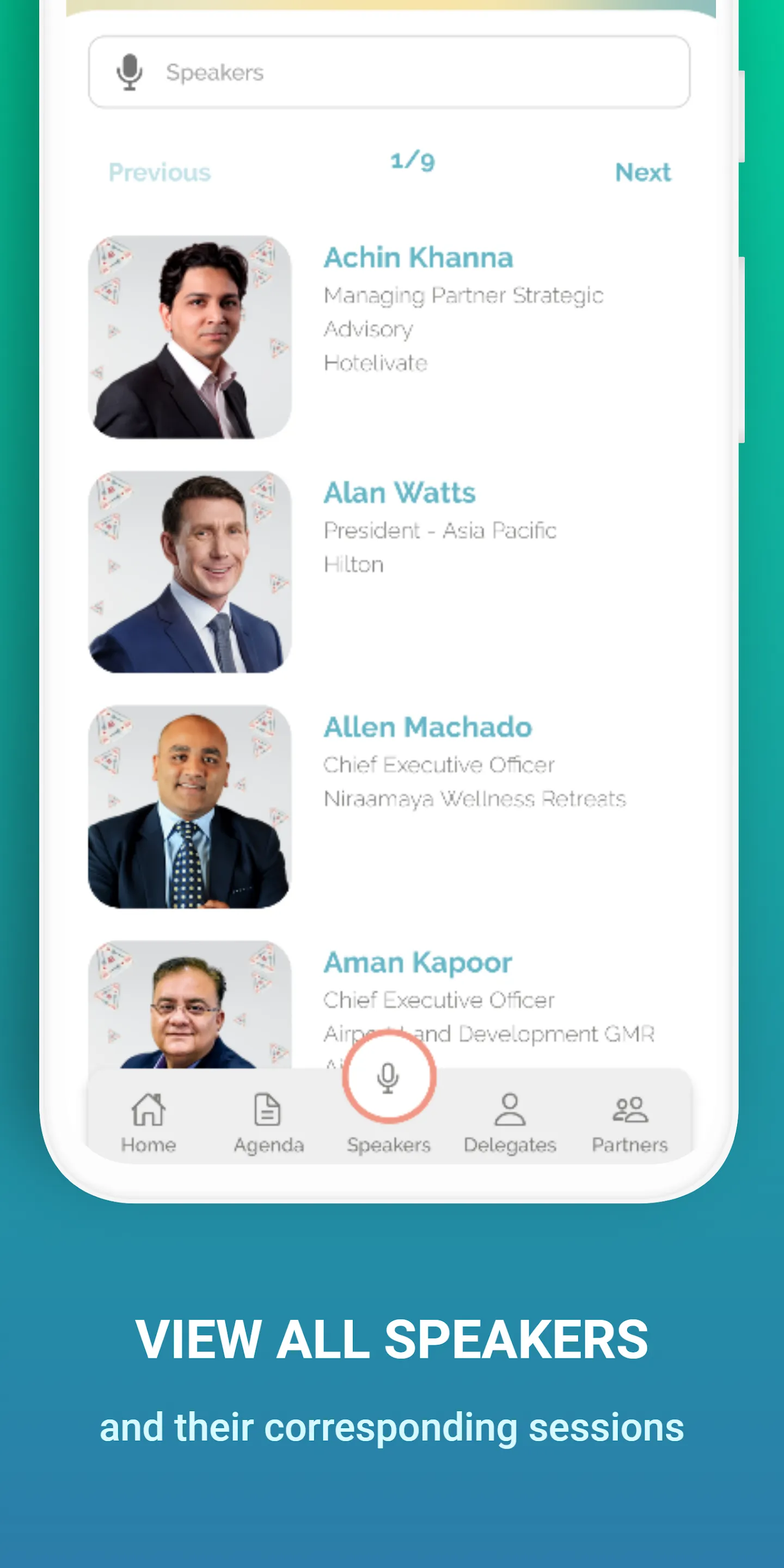 Hotelivate Conferences | Indus Appstore | Screenshot