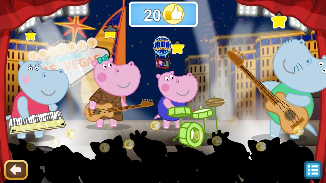 Queen Party Hippo: Music Games | Indus Appstore | Screenshot