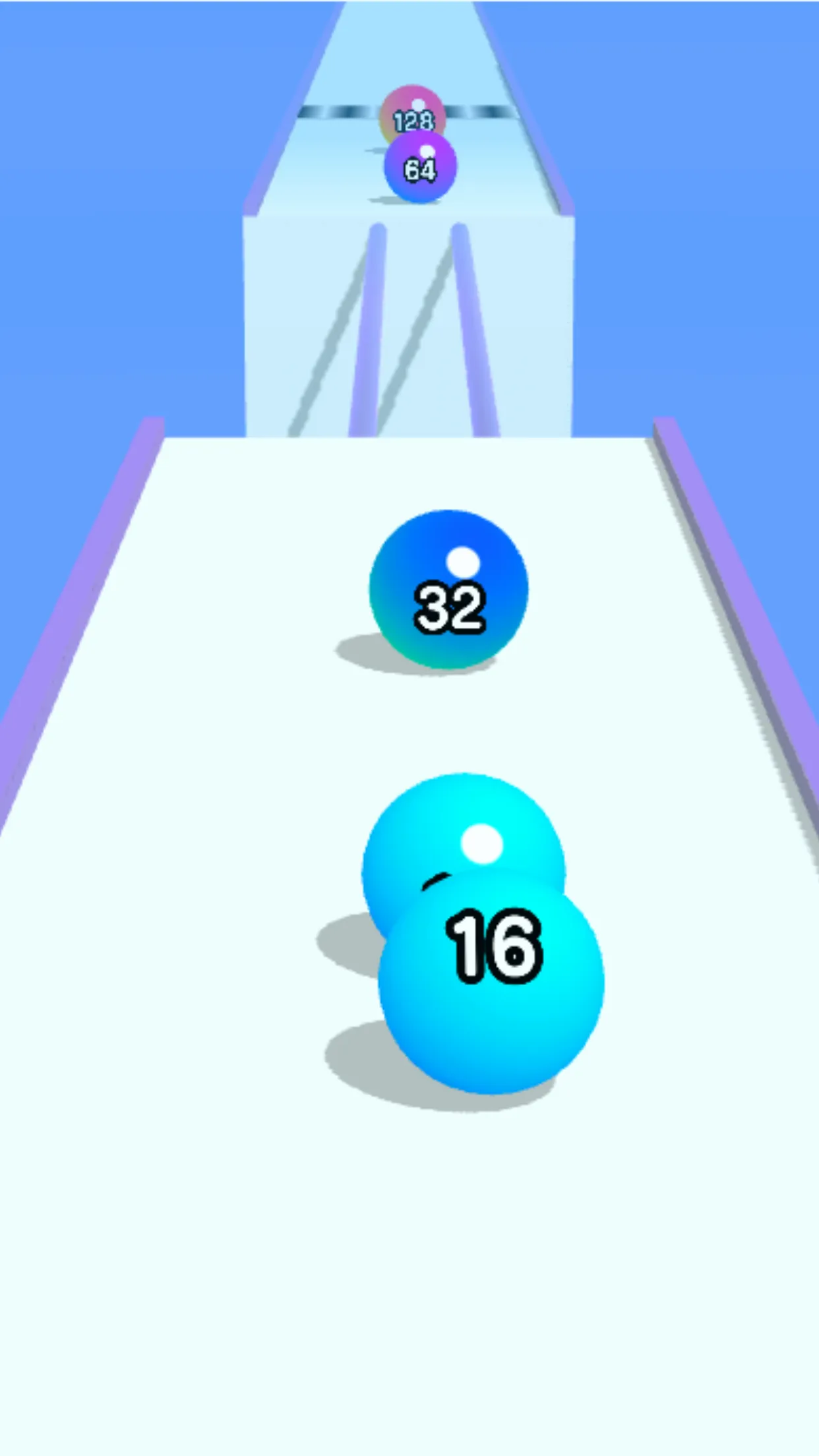 Ball Run 2048: merge number | Indus Appstore | Screenshot