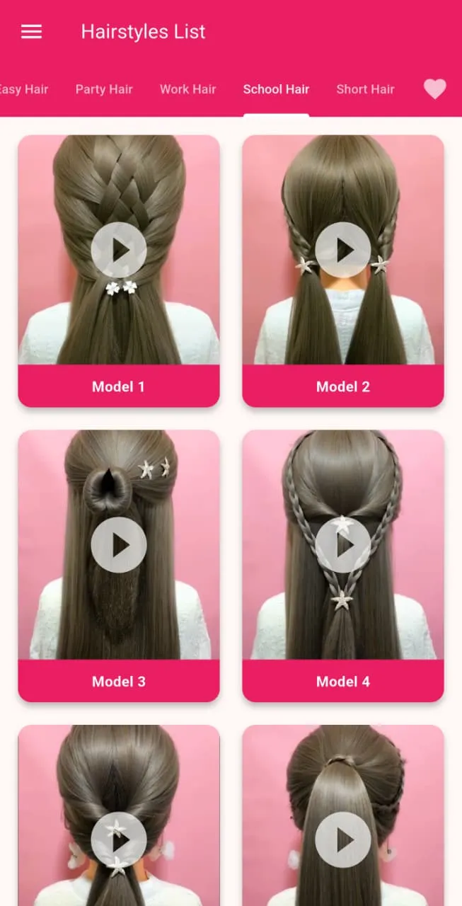 Girls Hairstyle Step By Step | Indus Appstore | Screenshot