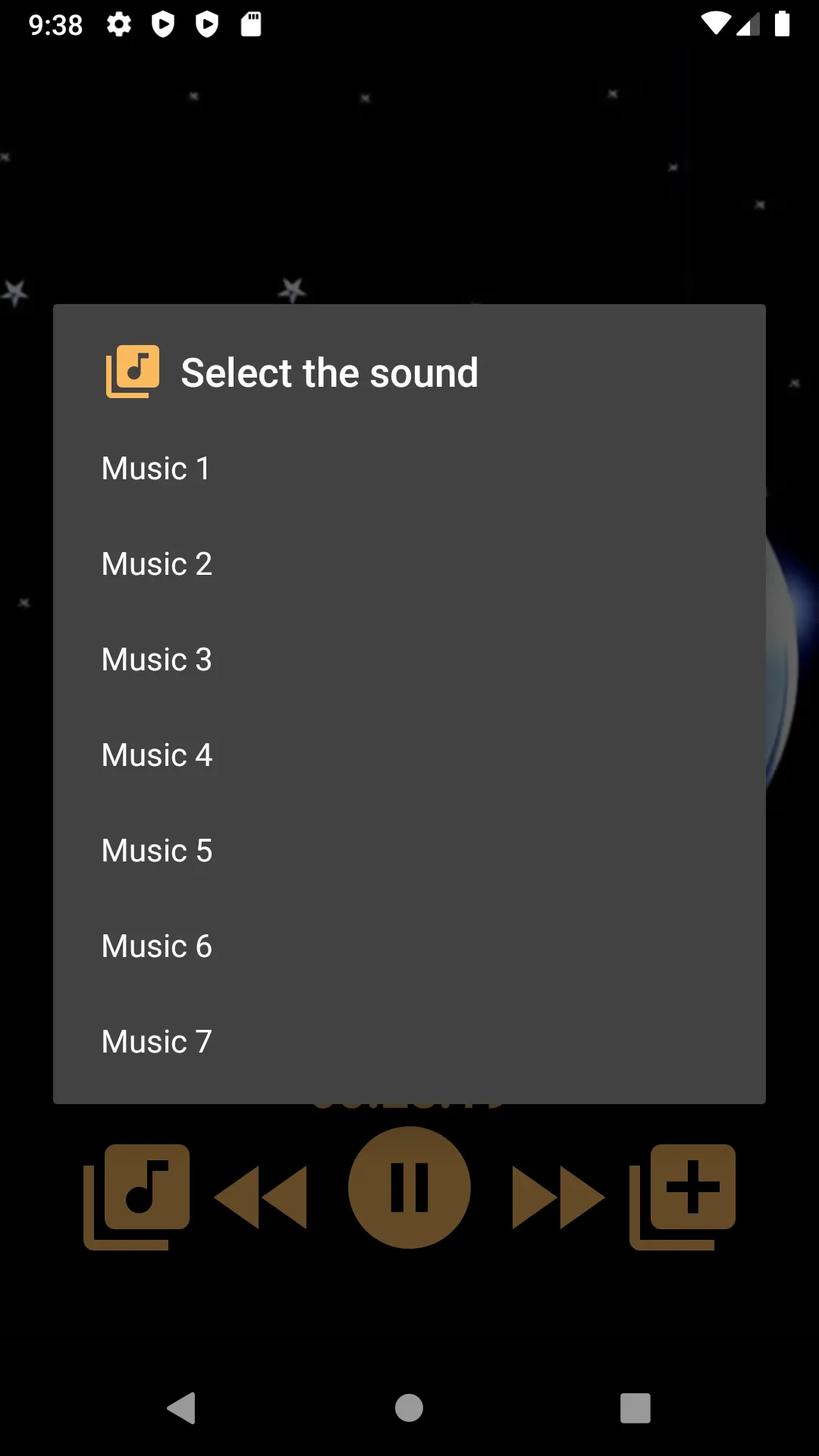 Sounds for sleep | Indus Appstore | Screenshot