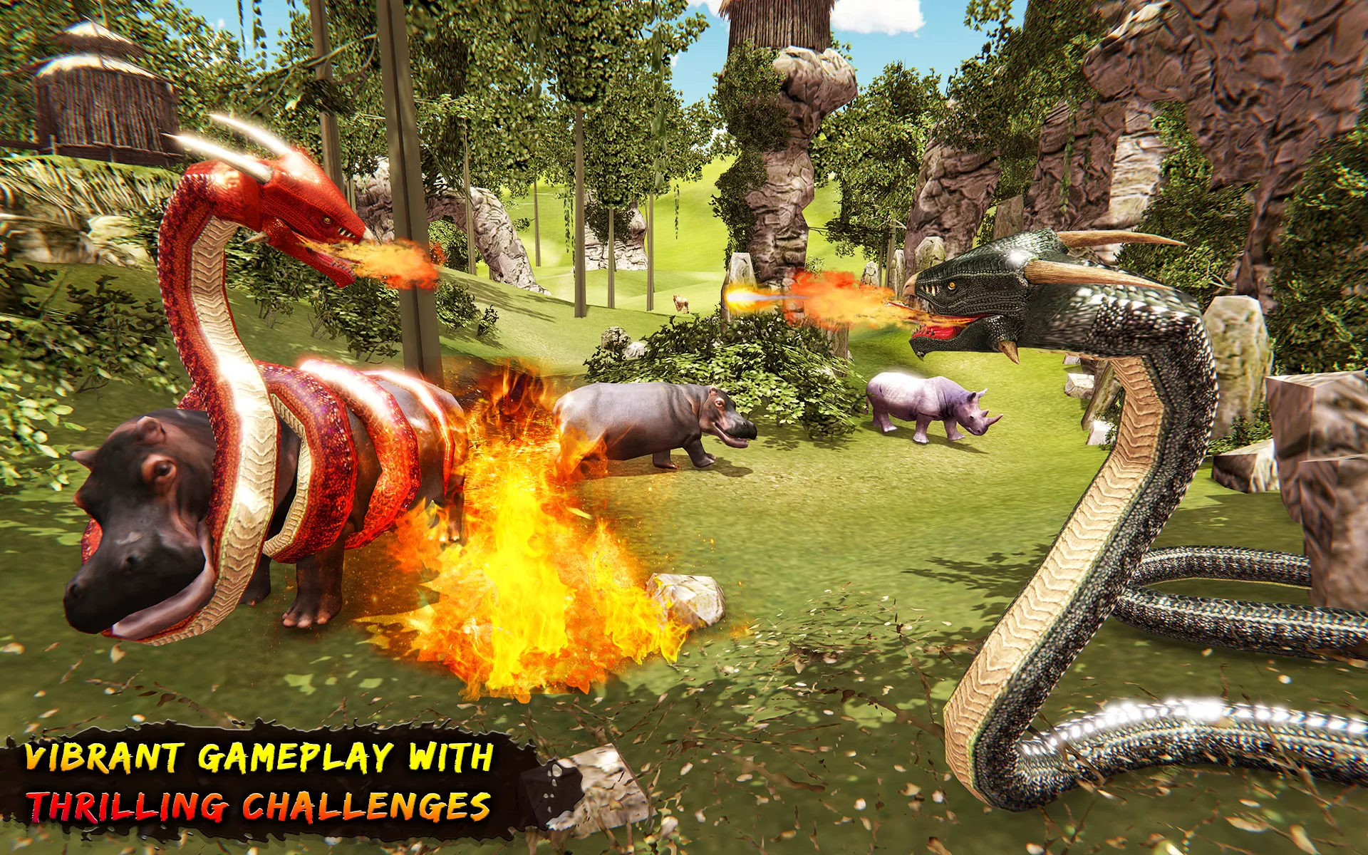 Anaconda Snake Attack 2019 - T | Indus Appstore | Screenshot