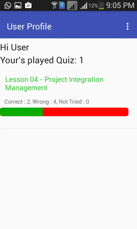 IISL PMP Quiz | Indus Appstore | Screenshot