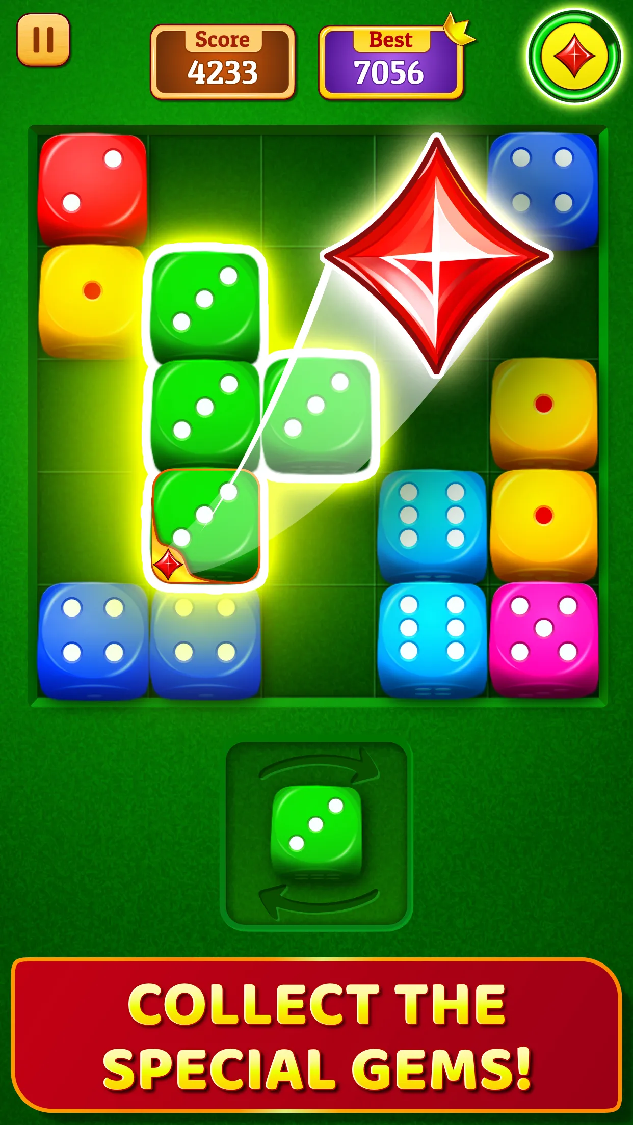 Dice Puzzle - Dice Merge Game | Indus Appstore | Screenshot