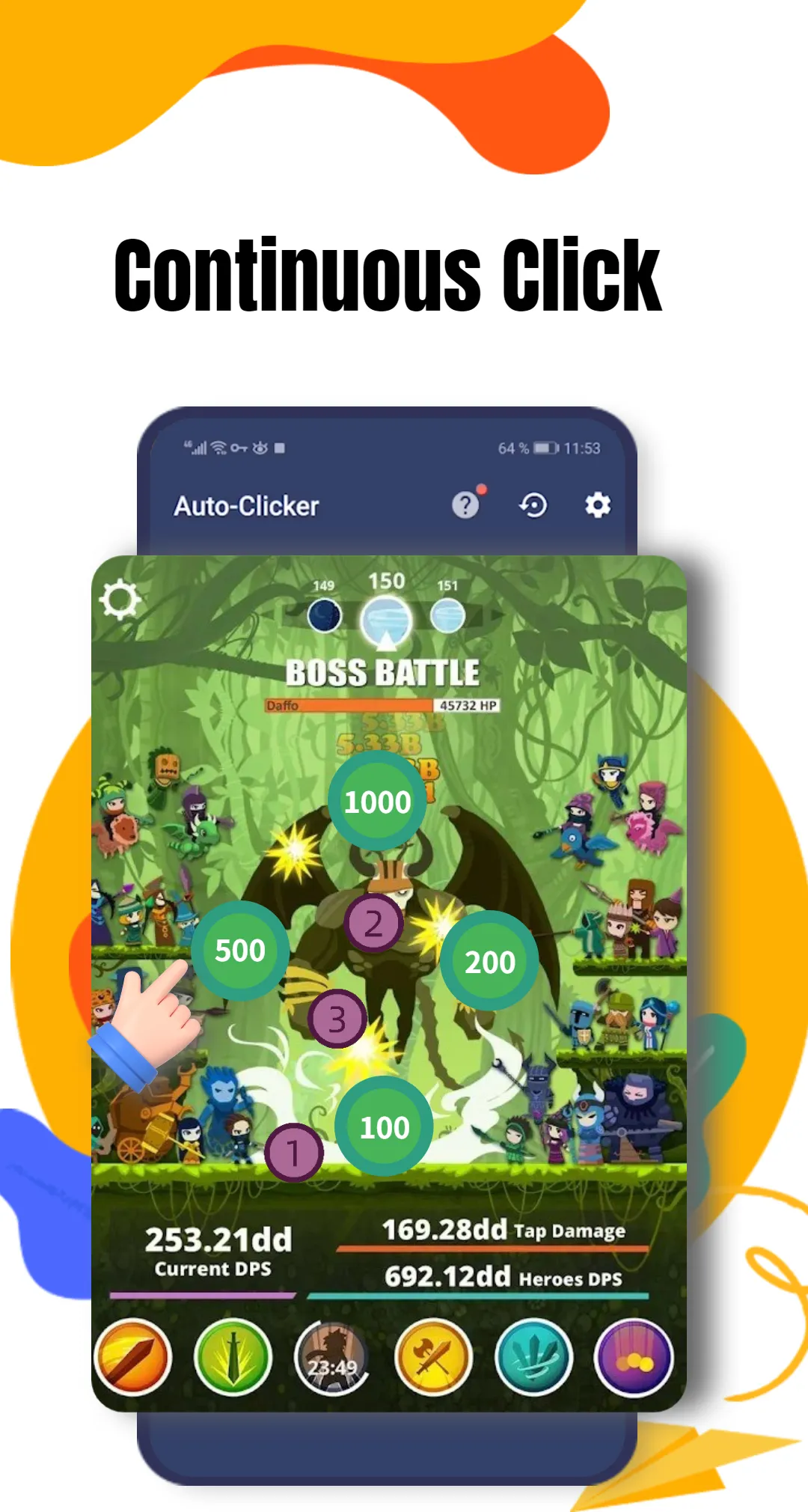 Auto Clicker app for games | Indus Appstore | Screenshot