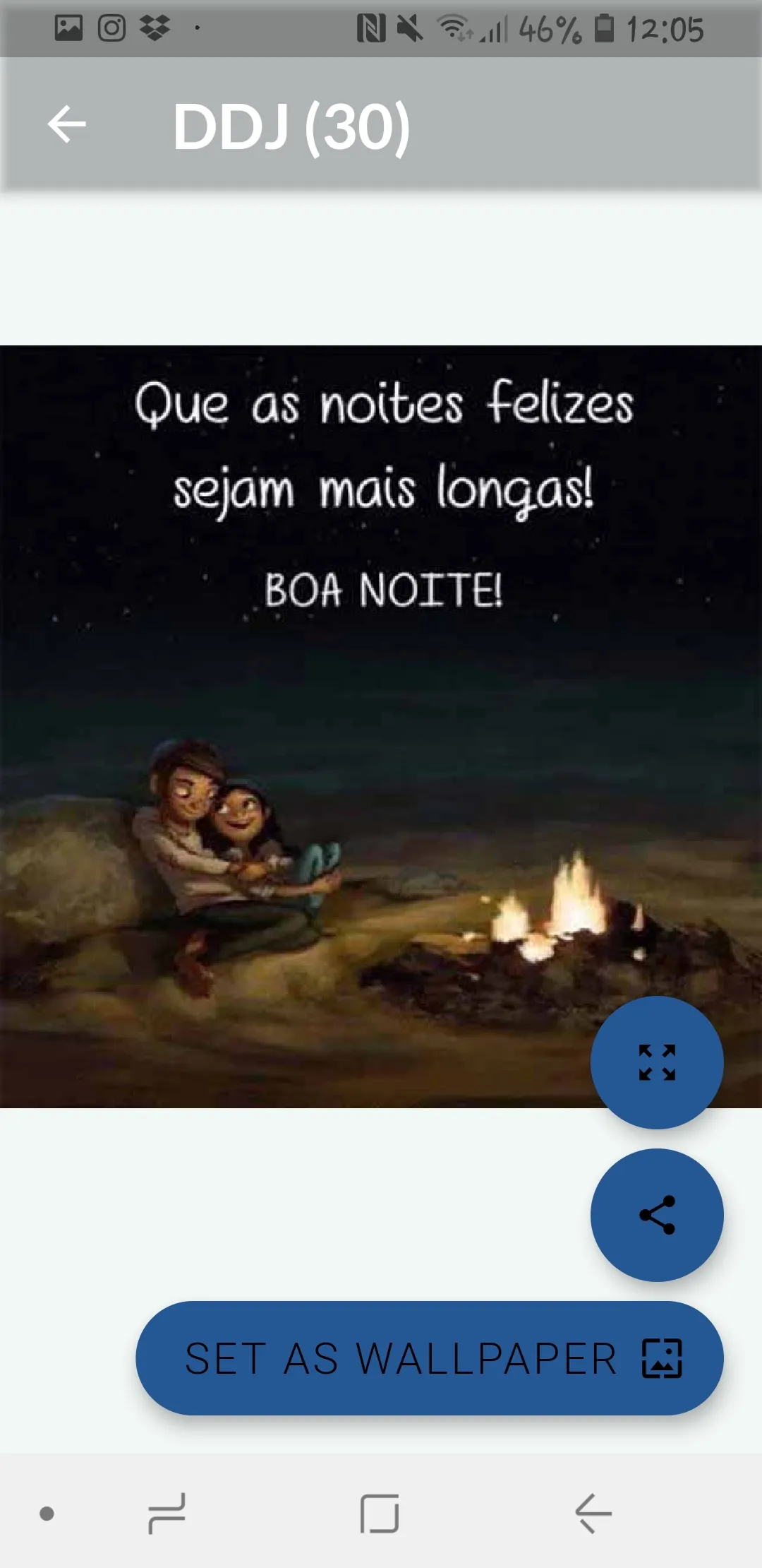 BOA NOITE, AMOR DA MINHA VIDA! | Indus Appstore | Screenshot