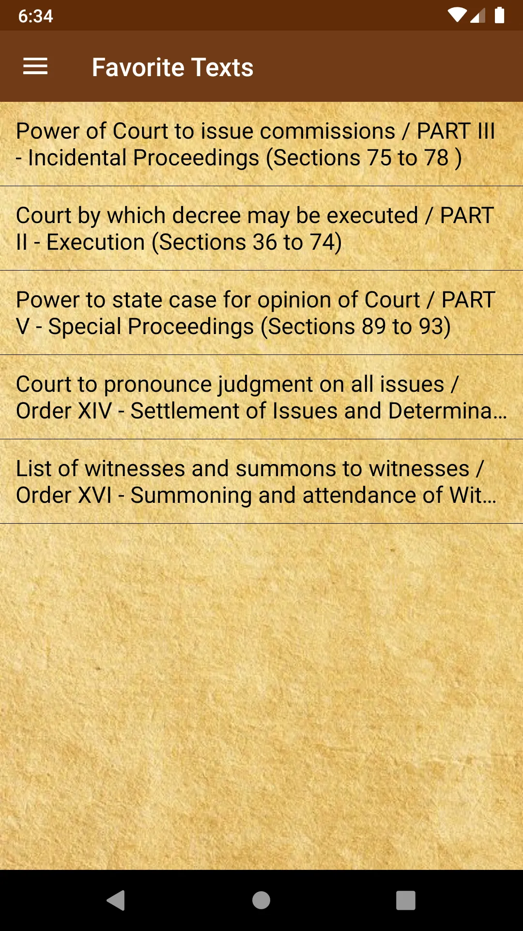 CPC Civil Procedure Code Guide | Indus Appstore | Screenshot