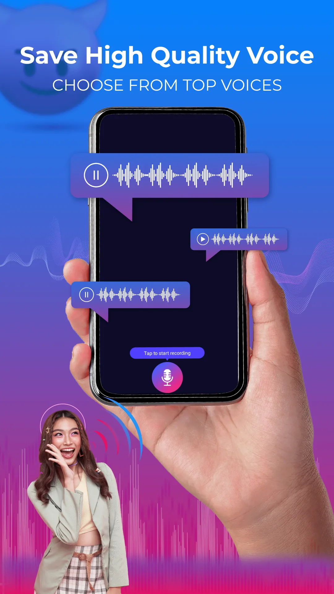 The Pranksters: Voice Changer | Indus Appstore | Screenshot