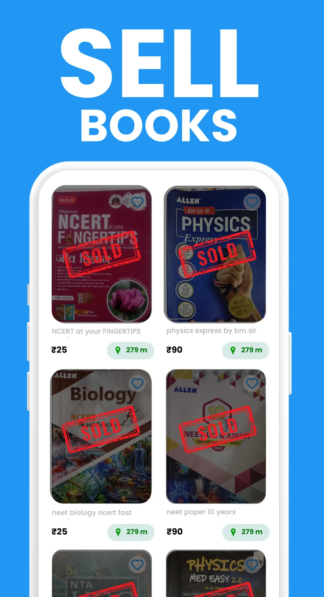 NearBook - Buy/Sell Used Books | Indus Appstore | Screenshot