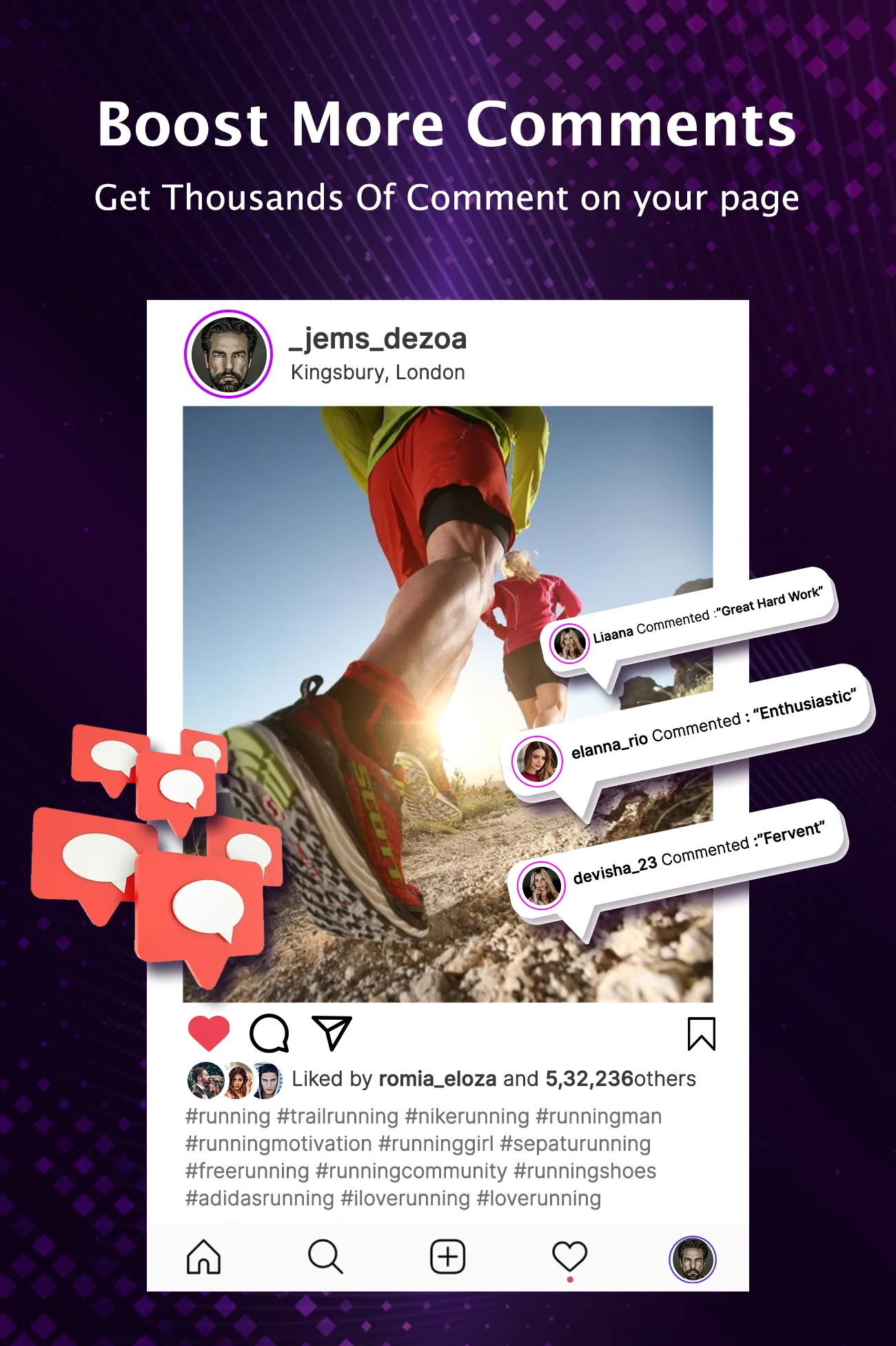 Likomment - Get Comment & Like | Indus Appstore | Screenshot