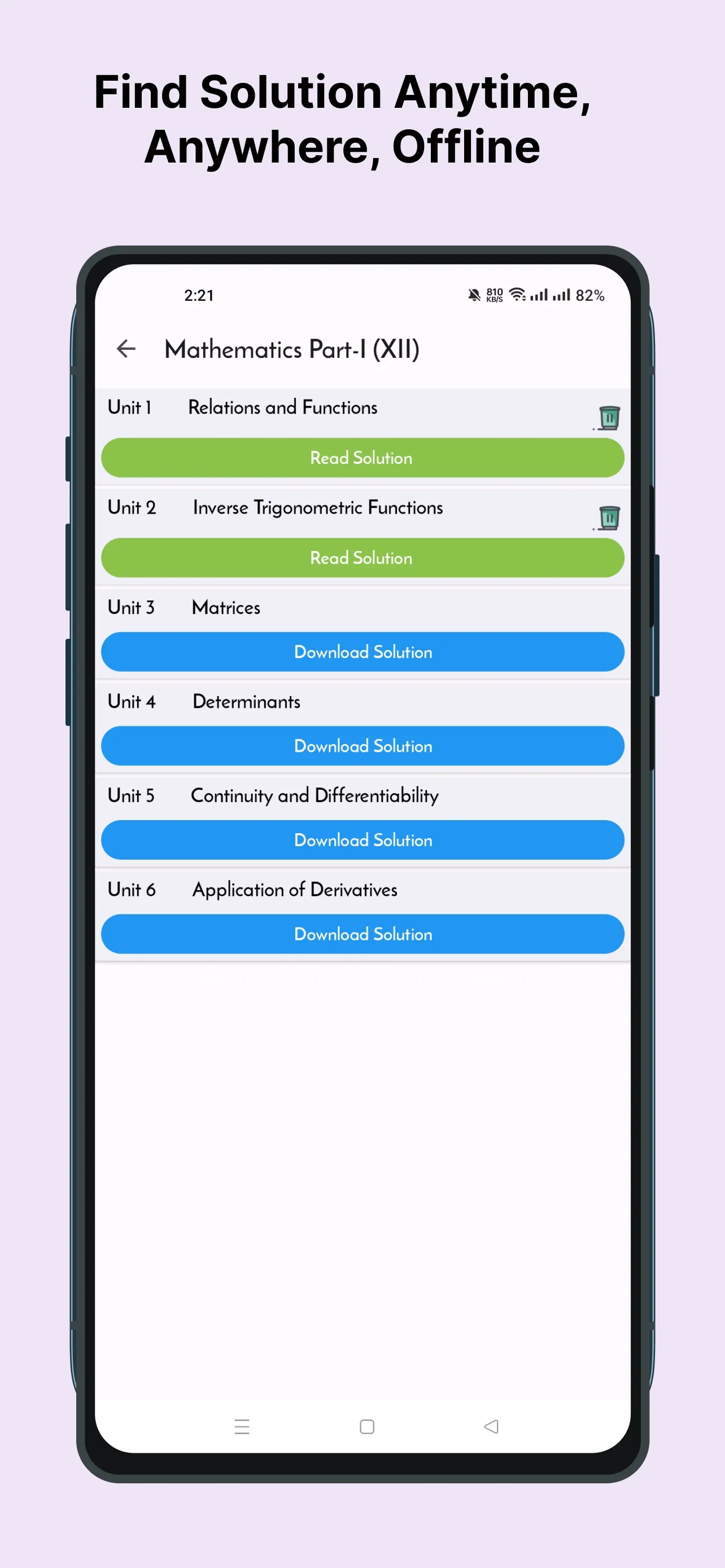 Class 12 NCERT Solutions | Indus Appstore | Screenshot