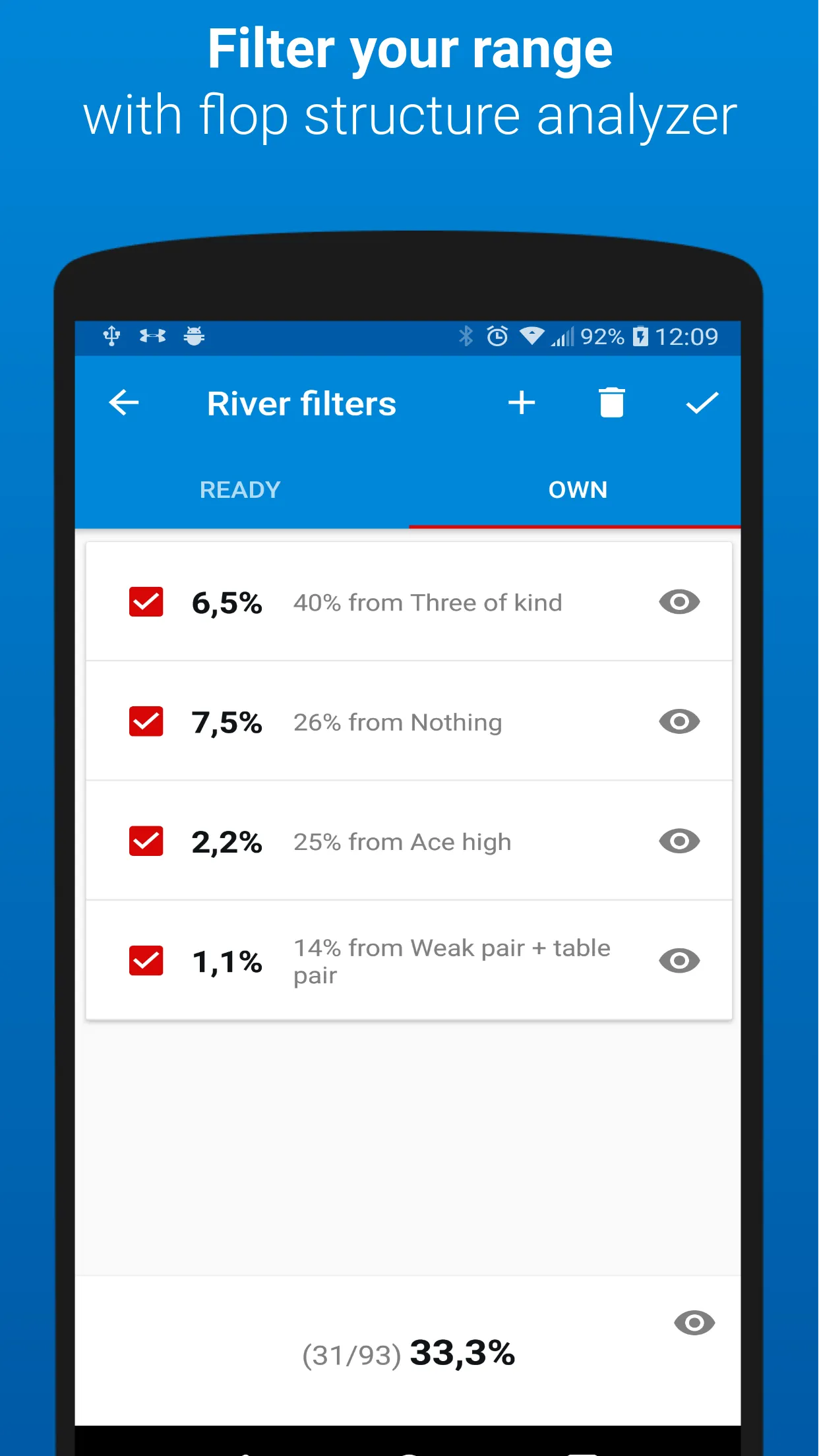 Poker calculator Holdem Lab | Indus Appstore | Screenshot