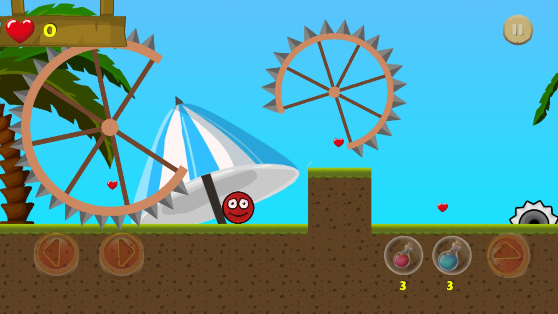 Rolling Balls - Tropical Beach | Indus Appstore | Screenshot