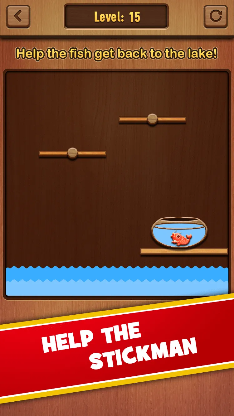 WoodStickman:PuzzleDraw | Indus Appstore | Screenshot