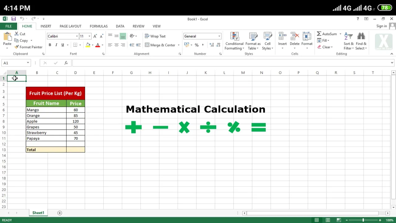 Learn MS Excel Basics | Indus Appstore | Screenshot