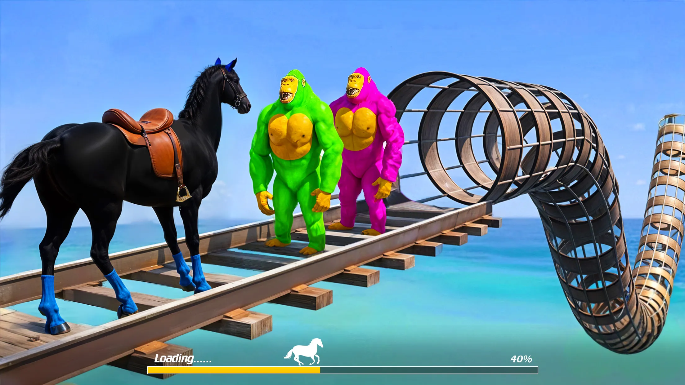 Animal Simulator 3D Racing | Indus Appstore | Screenshot