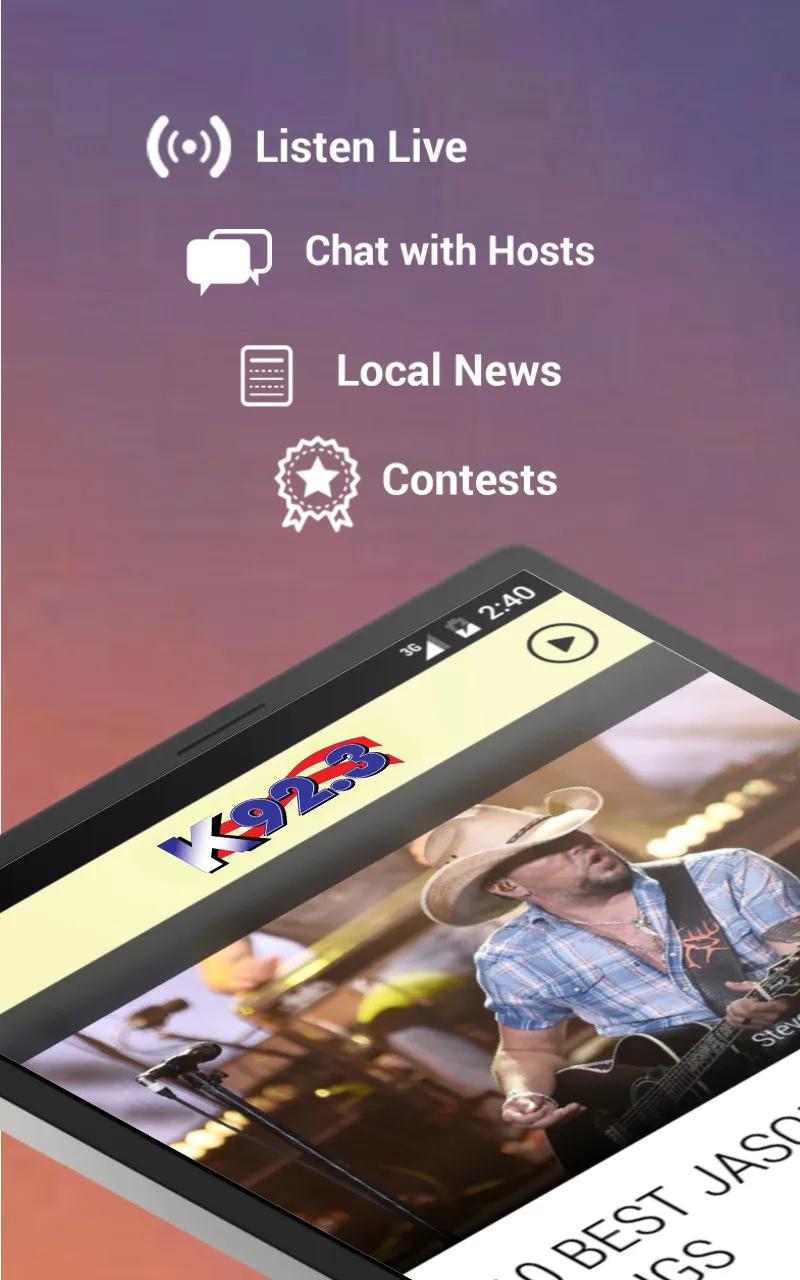 K92.3 - Waterloo (KOEL-FM) | Indus Appstore | Screenshot