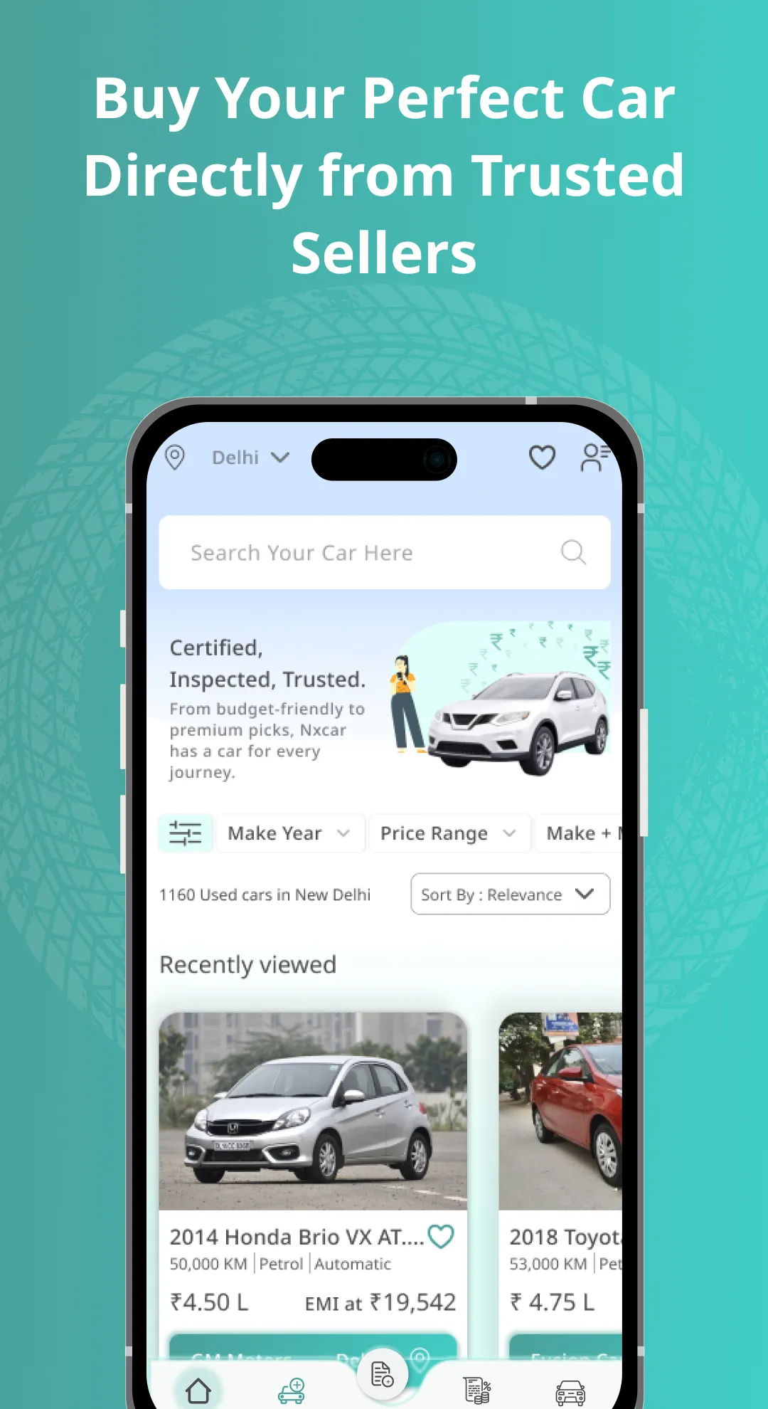 Nxcar : Sell and Buy Used Cars | Indus Appstore | Screenshot