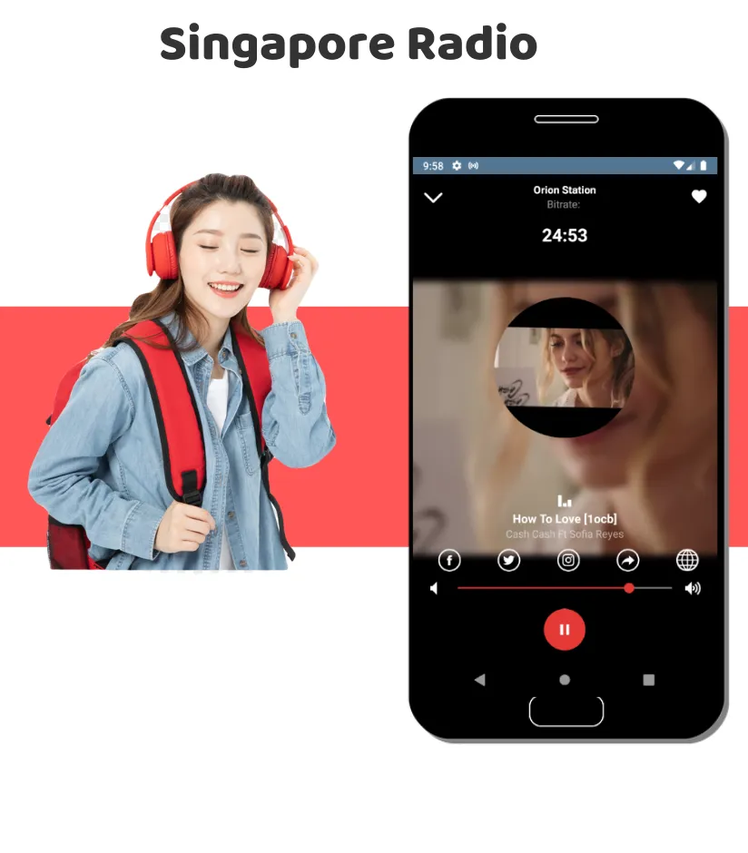 Singapore Radio Stations Onlin | Indus Appstore | Screenshot