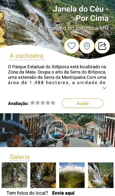 Cachoeiras Estrada Real | Indus Appstore | Screenshot