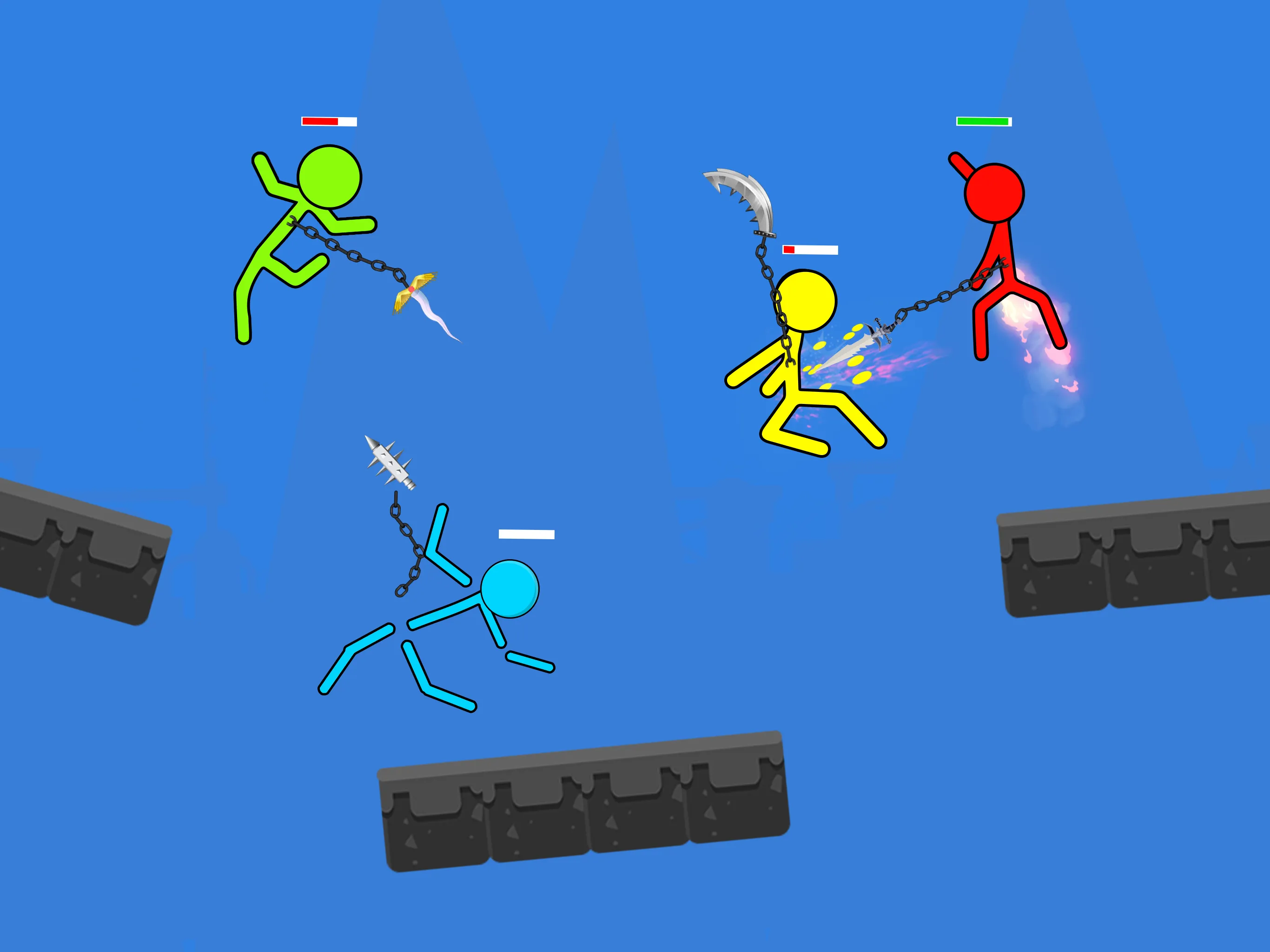 Stick Hero Stickman Smasher | Indus Appstore | Screenshot