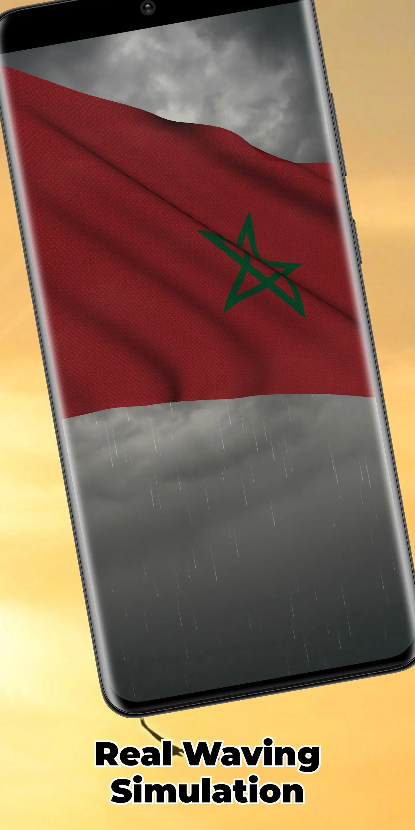 Morocco Flag Live Wallpaper | Indus Appstore | Screenshot