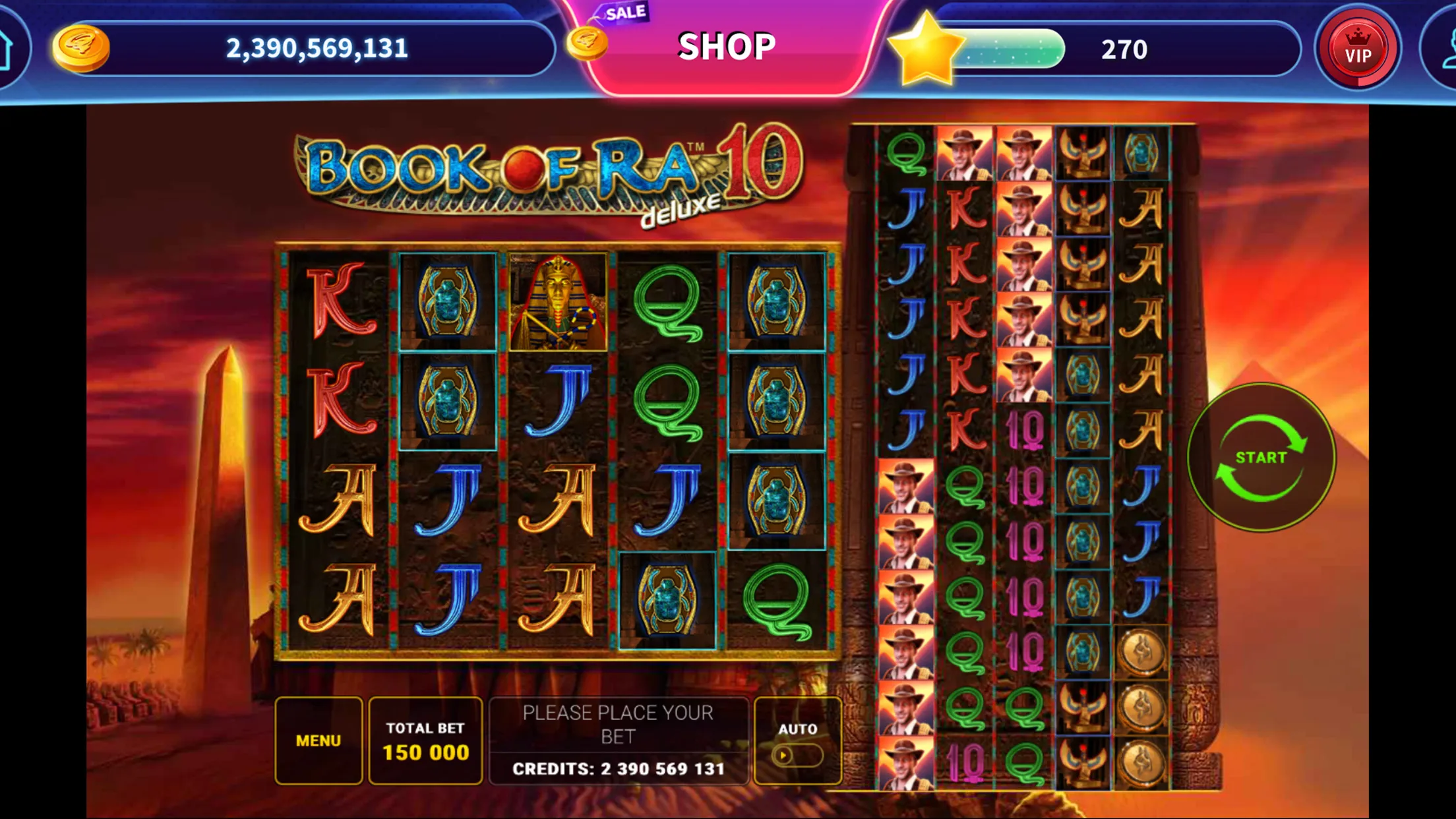 Book of Ra™ Deluxe Slot | Indus Appstore | Screenshot