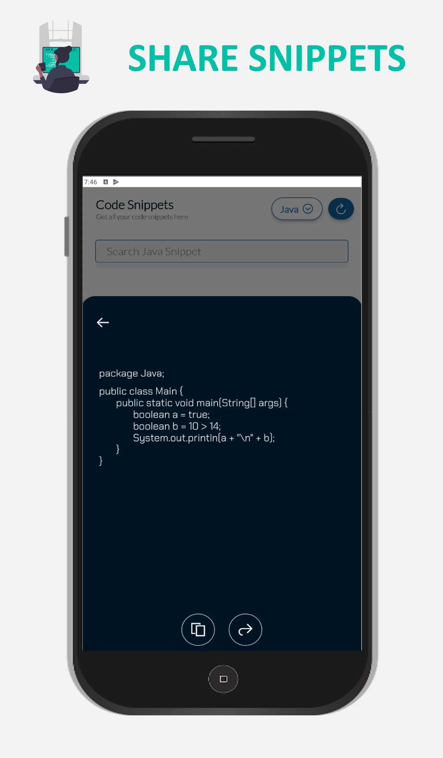 Kodhi: Programming Snippets | Indus Appstore | Screenshot