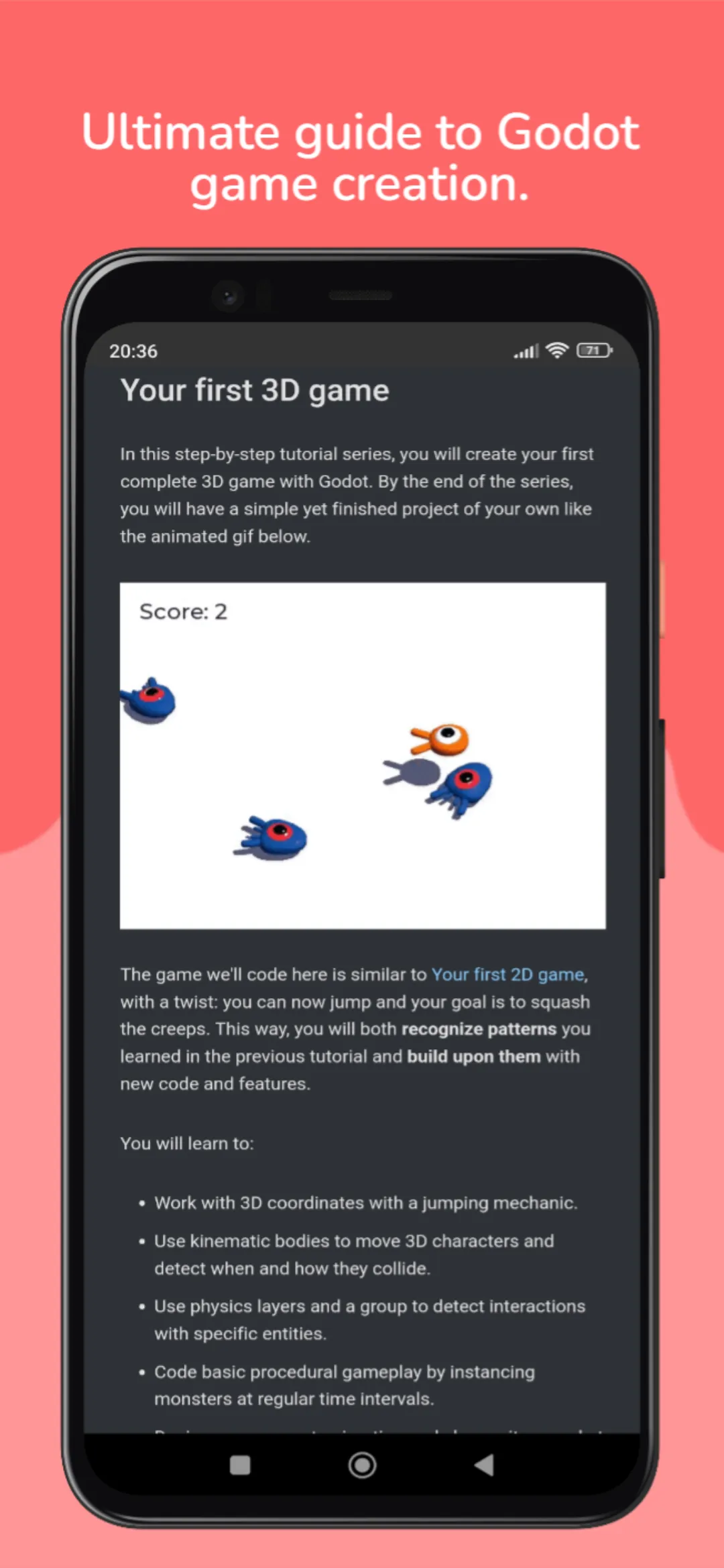 Godot Docs | Indus Appstore | Screenshot