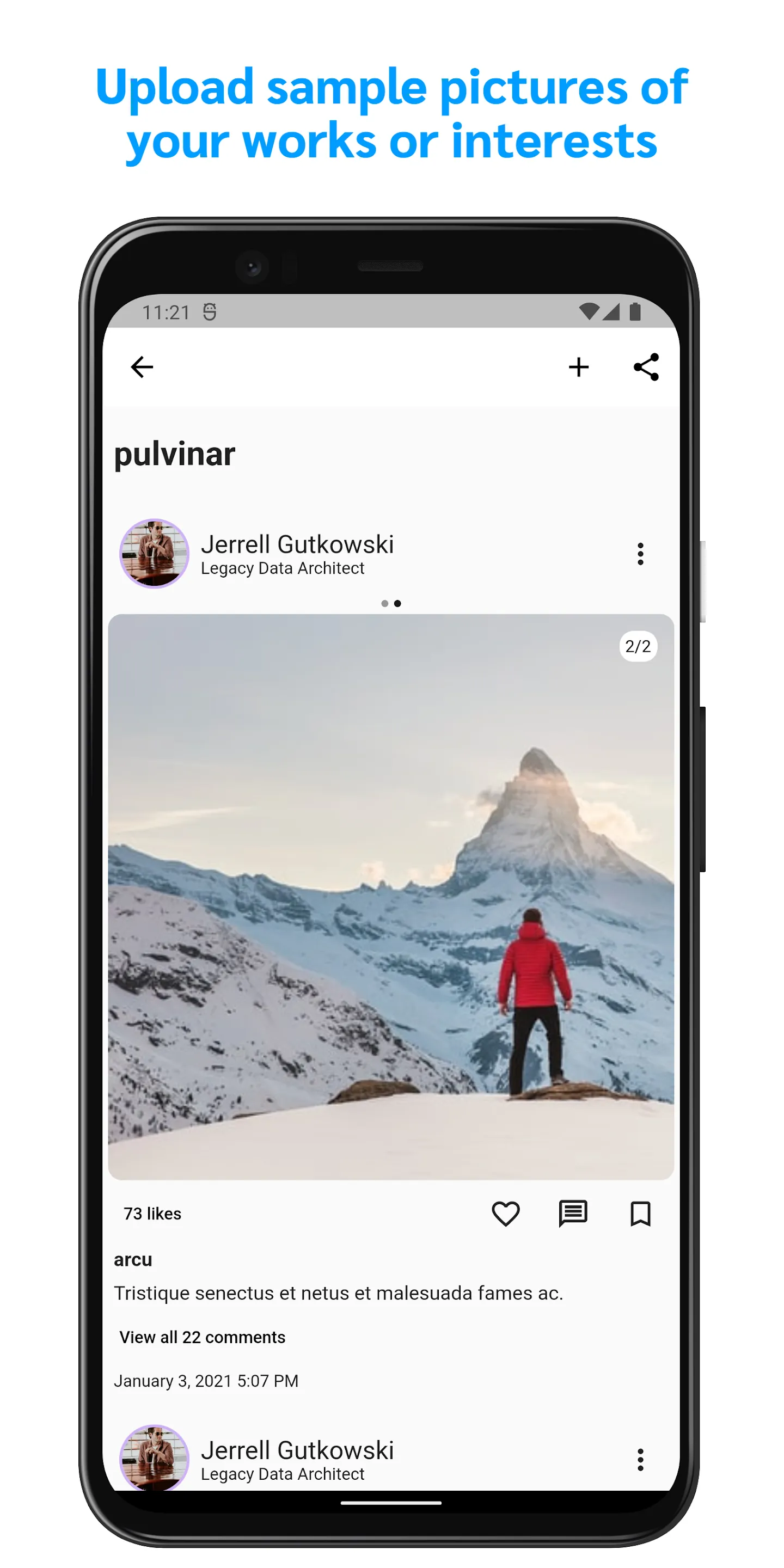 ePortfolio - Mobile Portfolio | Indus Appstore | Screenshot