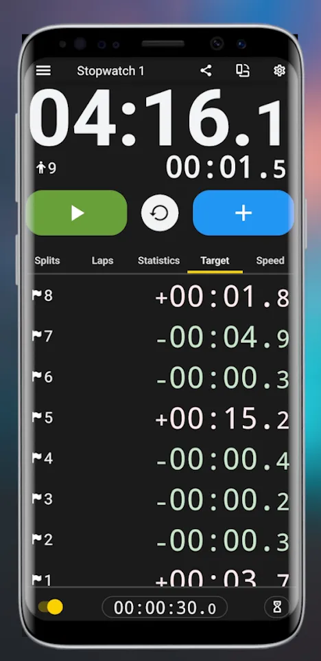 Stopwatch X: Sports Lap Timer | Indus Appstore | Screenshot