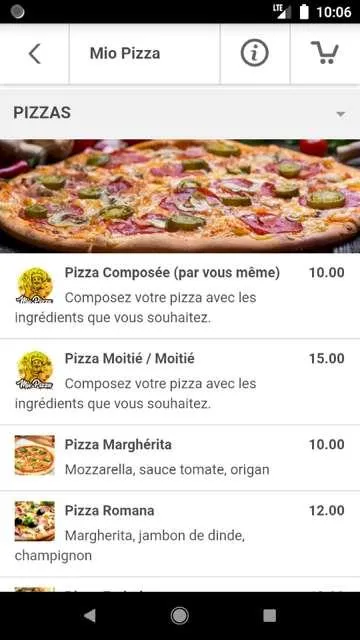 Mio Pizza Fribourg | Indus Appstore | Screenshot