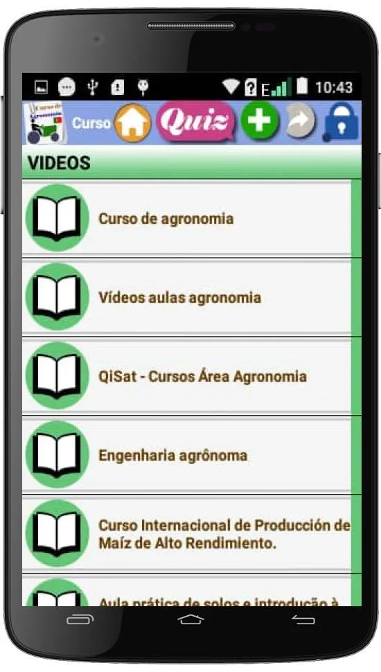 Curso de Agronomia (português) | Indus Appstore | Screenshot