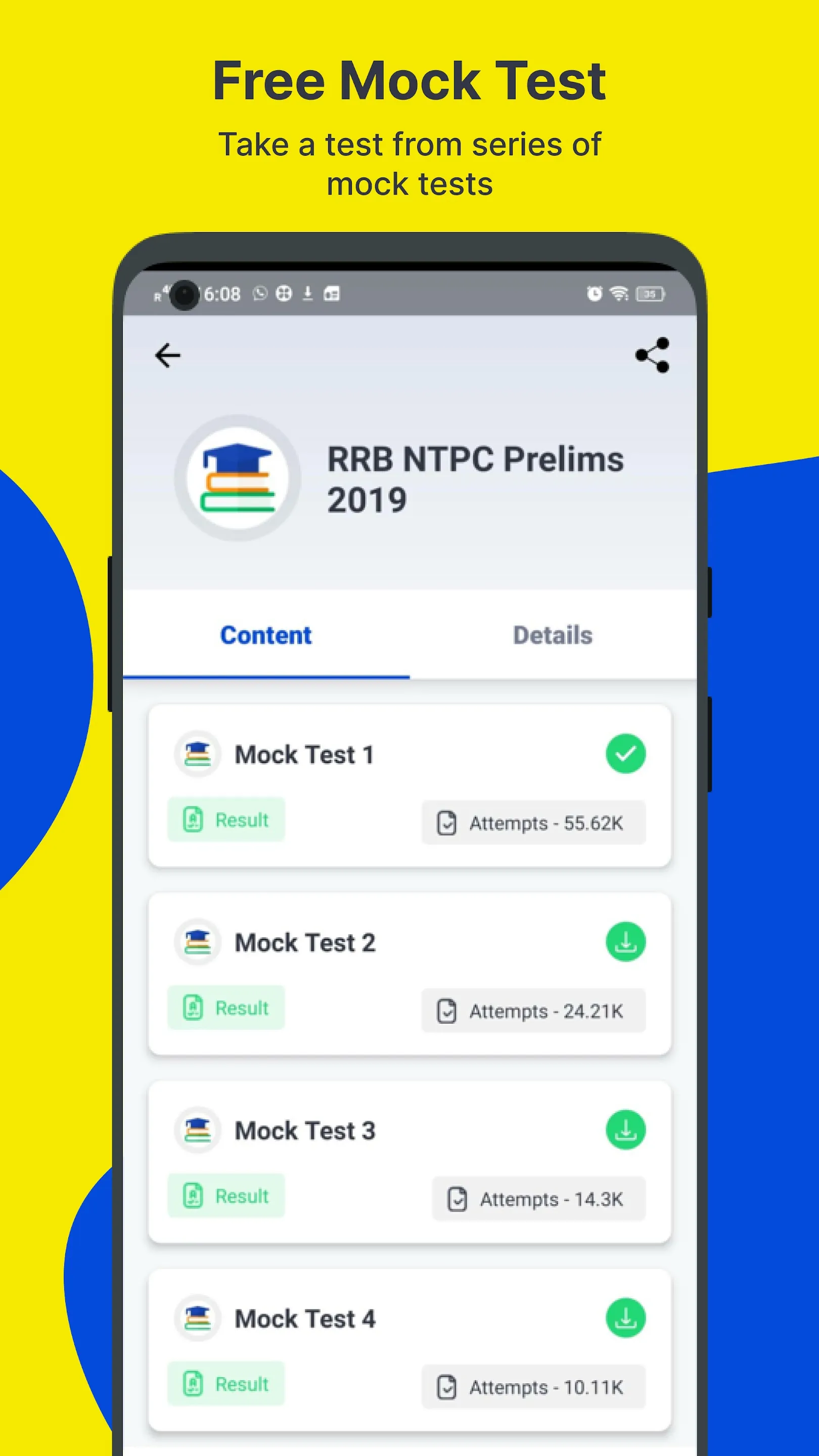 Mock Test,Test Series-Mockers | Indus Appstore | Screenshot
