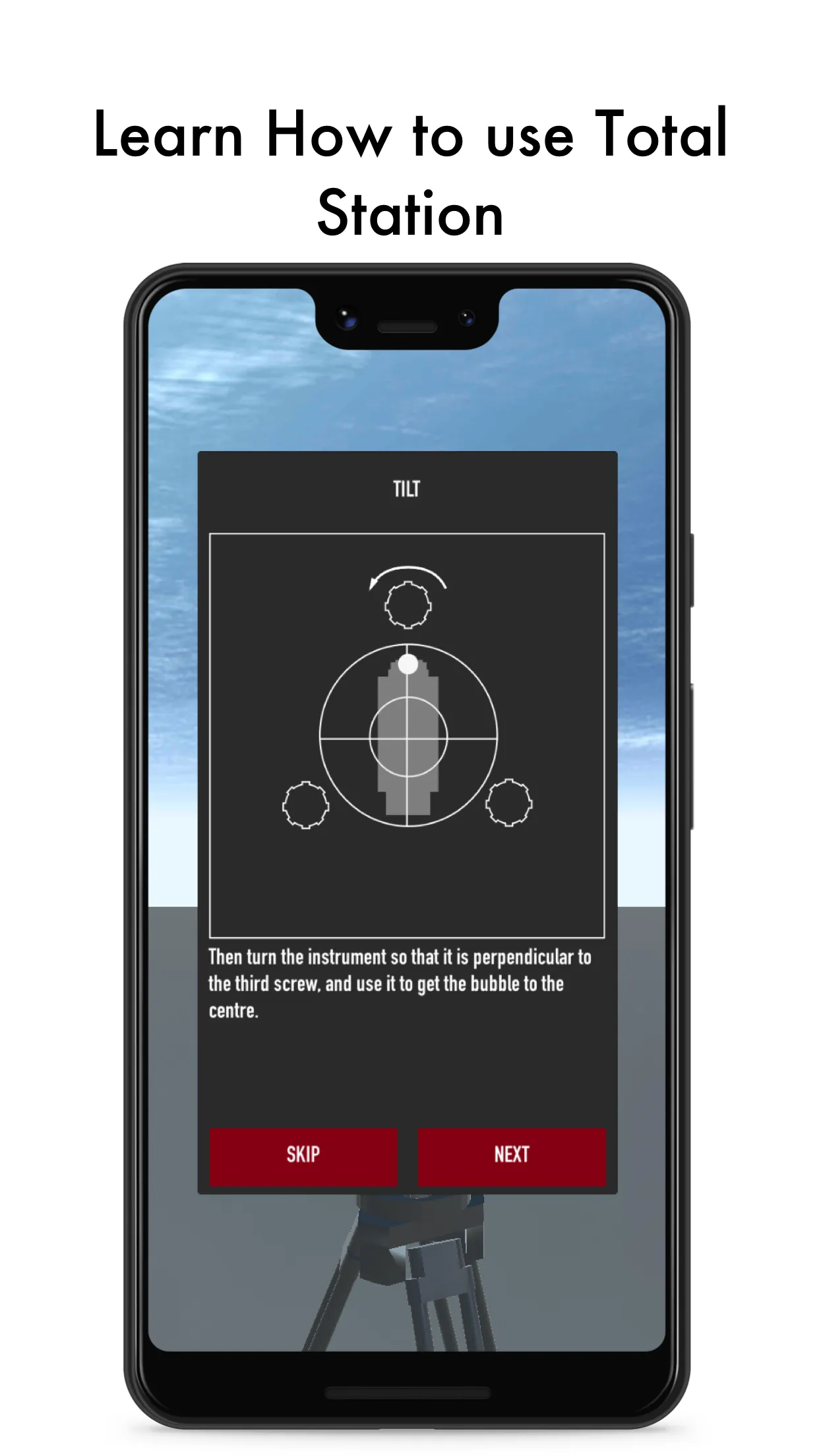 Total Station Tutorial | Indus Appstore | Screenshot