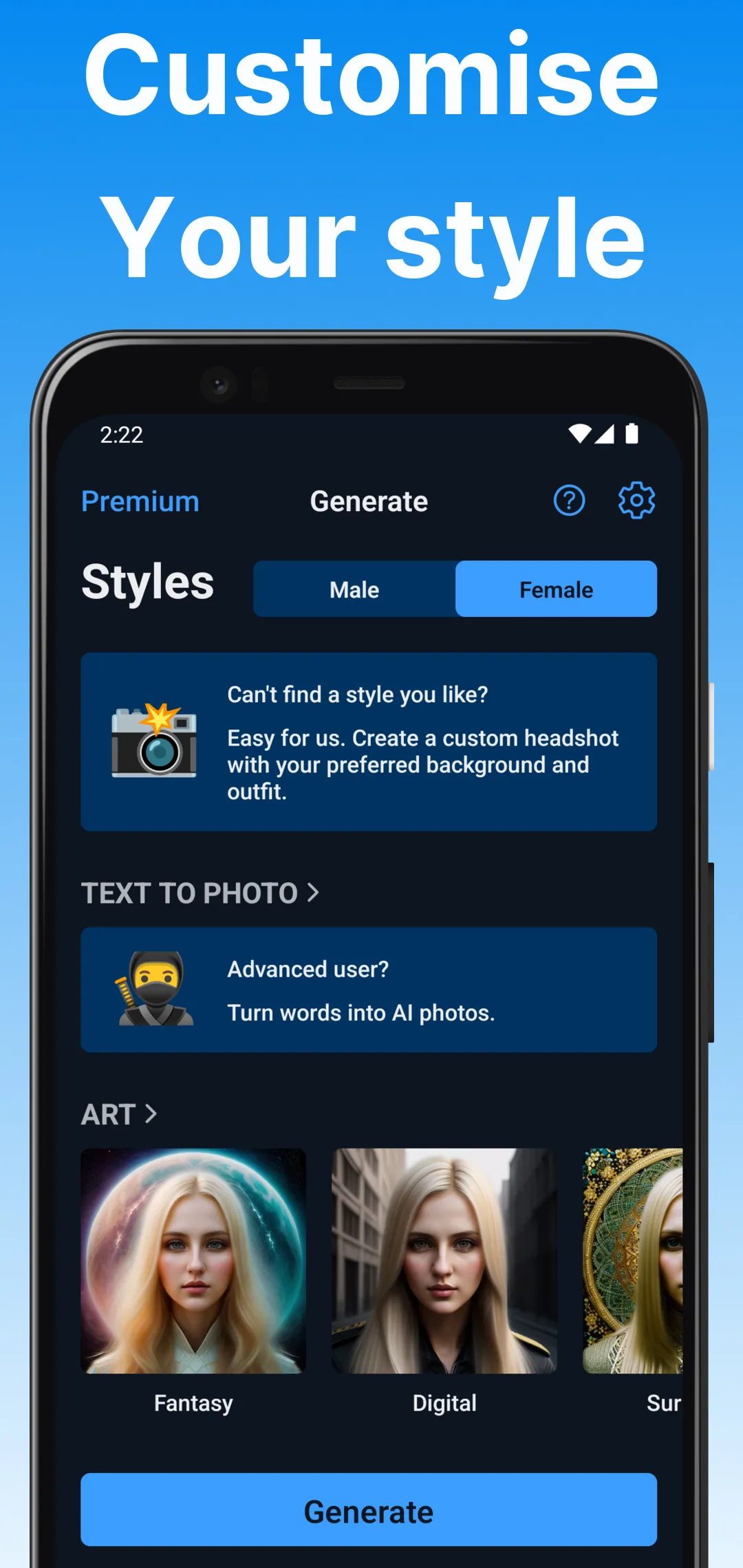 AI Headshot Generator | Indus Appstore | Screenshot