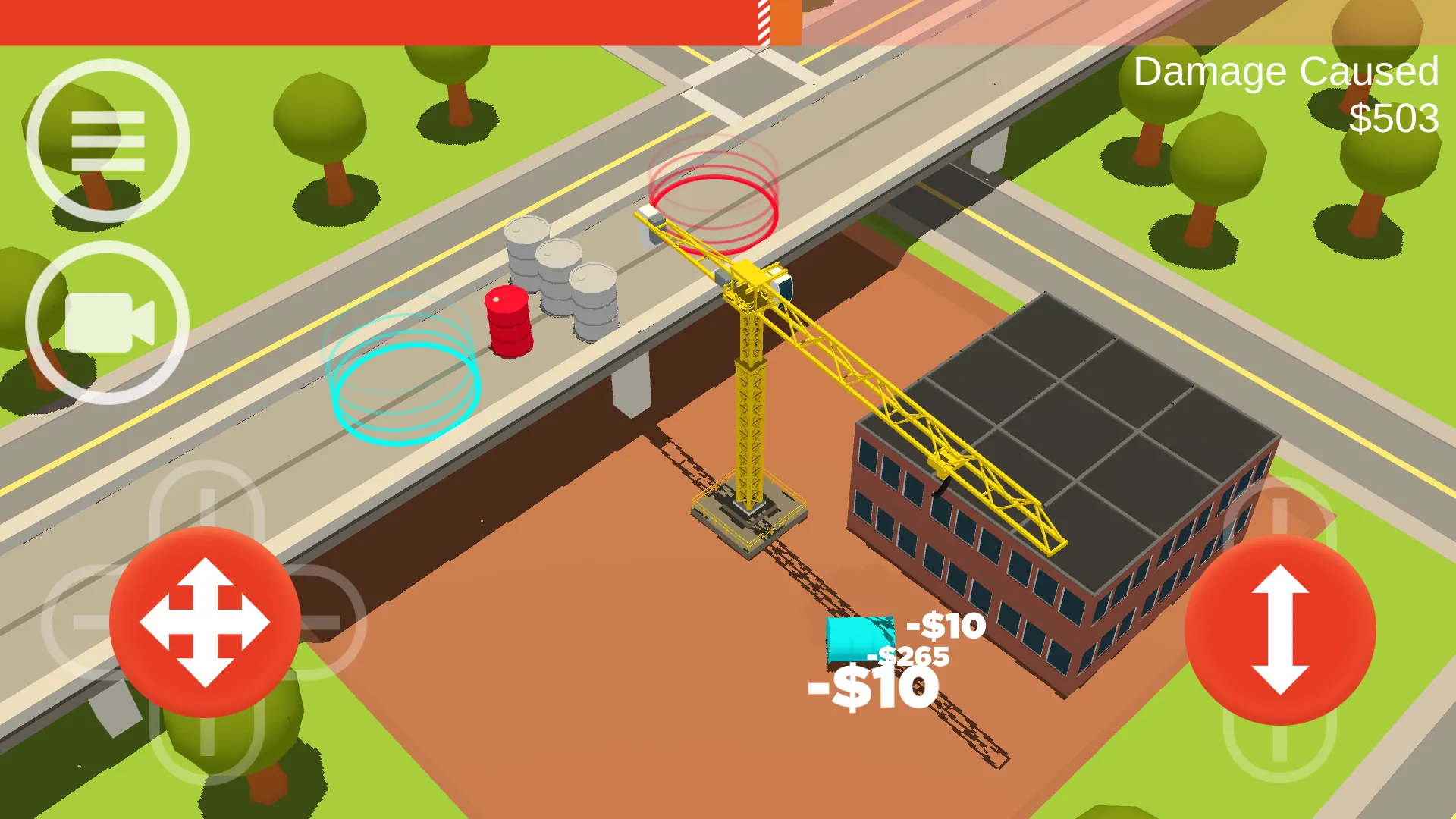 Hooked! A Tower Crane Game | Indus Appstore | Screenshot