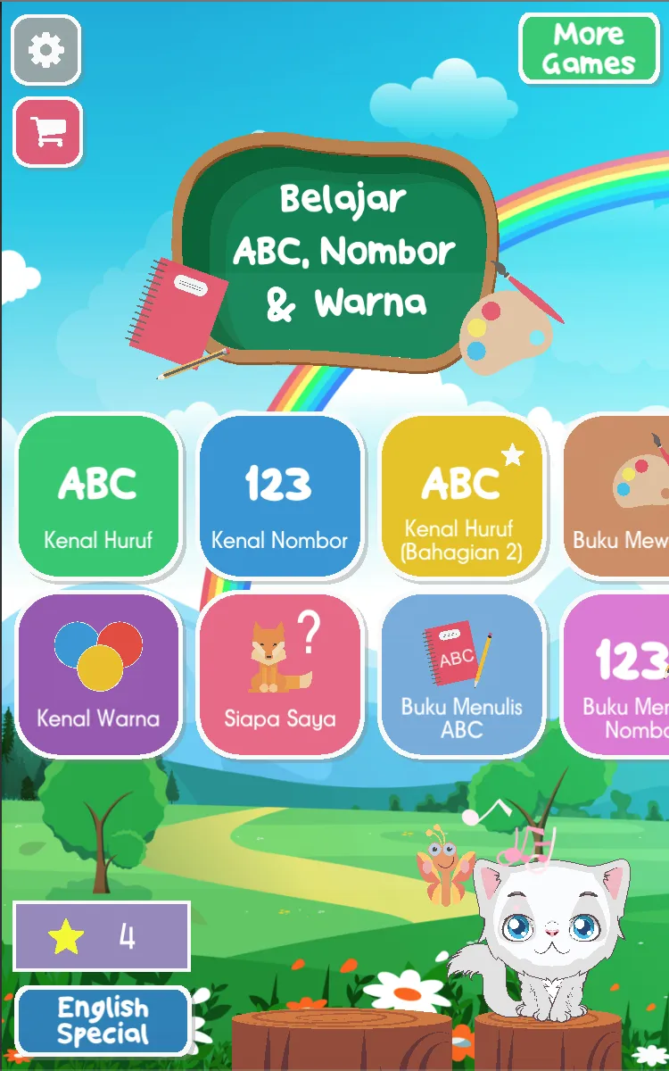 Belajar ABC, Nombor dan Warna | Indus Appstore | Screenshot