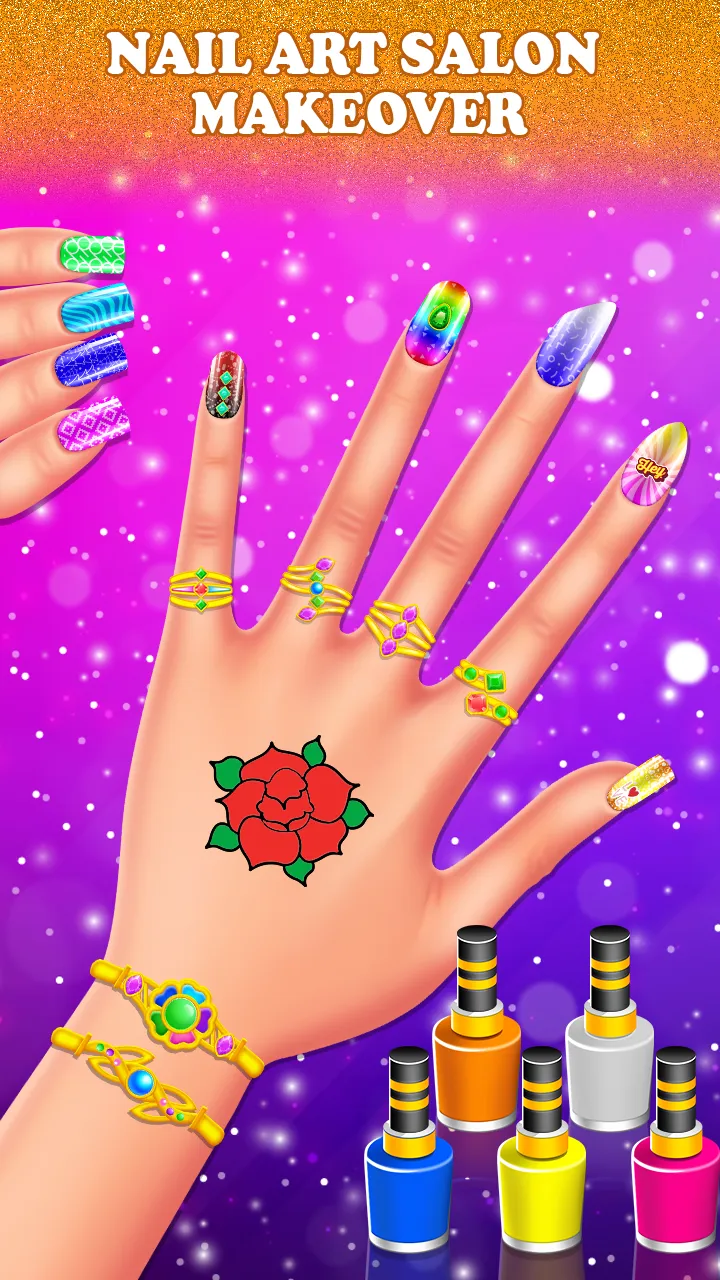 Nail polish game - Nail salon | Indus Appstore | Screenshot