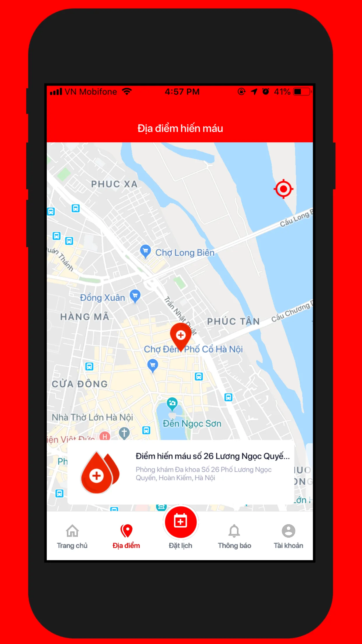 Hiến máu | Indus Appstore | Screenshot