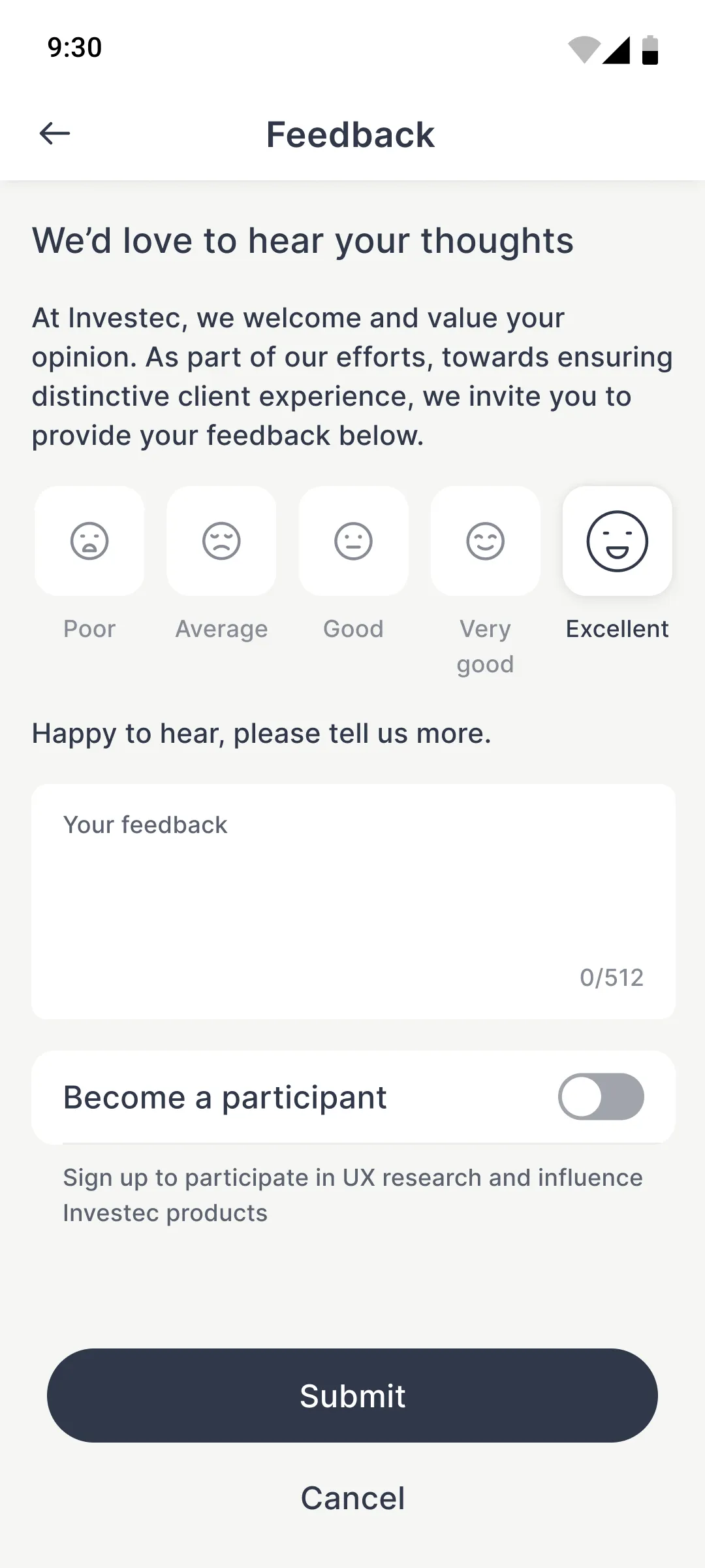 Investec Private Client | Indus Appstore | Screenshot