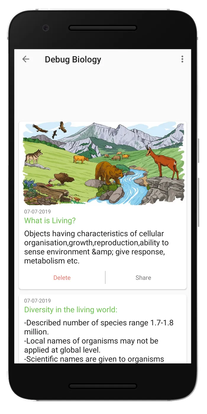 Biology : Notes & Questions | Indus Appstore | Screenshot